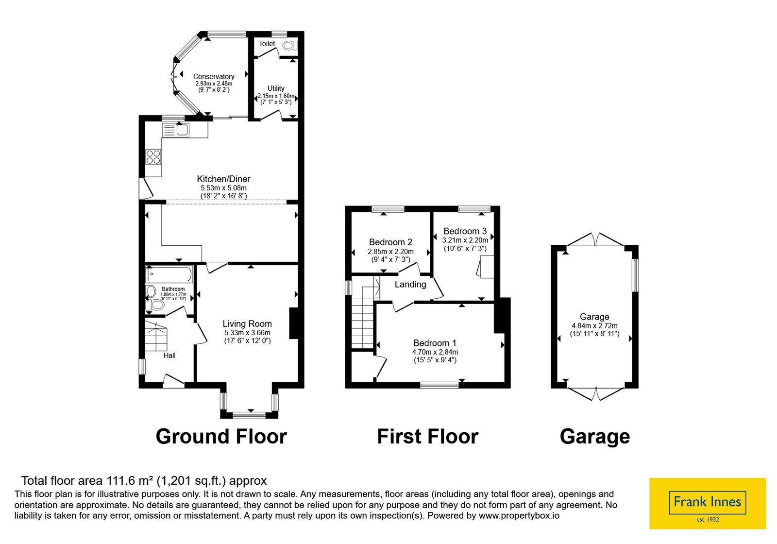 3, Davids Lane, Nottingham floorplan