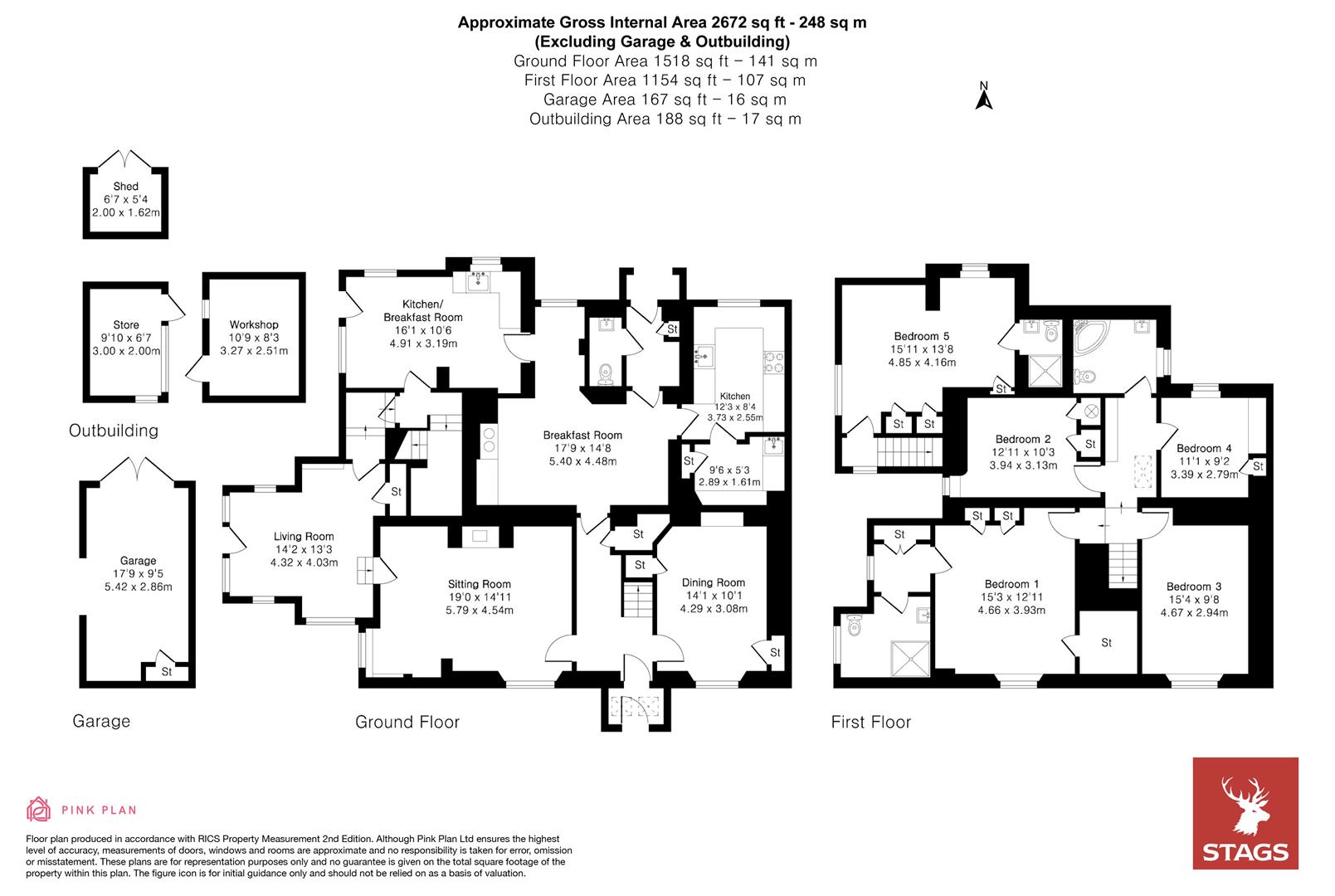 Lower Tavydale, Mary Tavy Tavistock floorplan