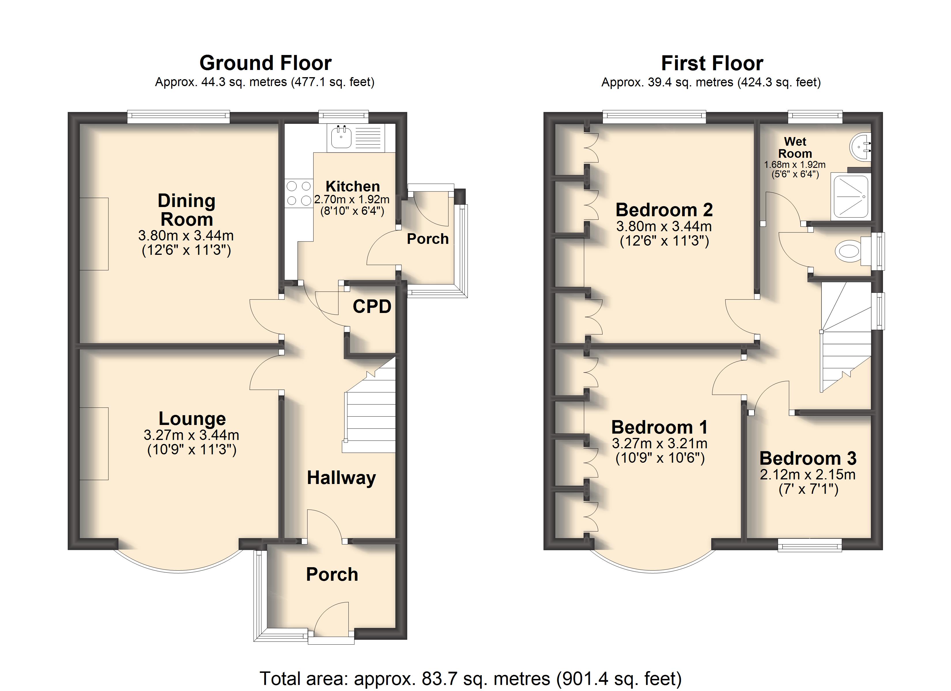 3 Bedrooms Semi-detached house for sale in Milldale Road, Totley Rise, Sheffield S17