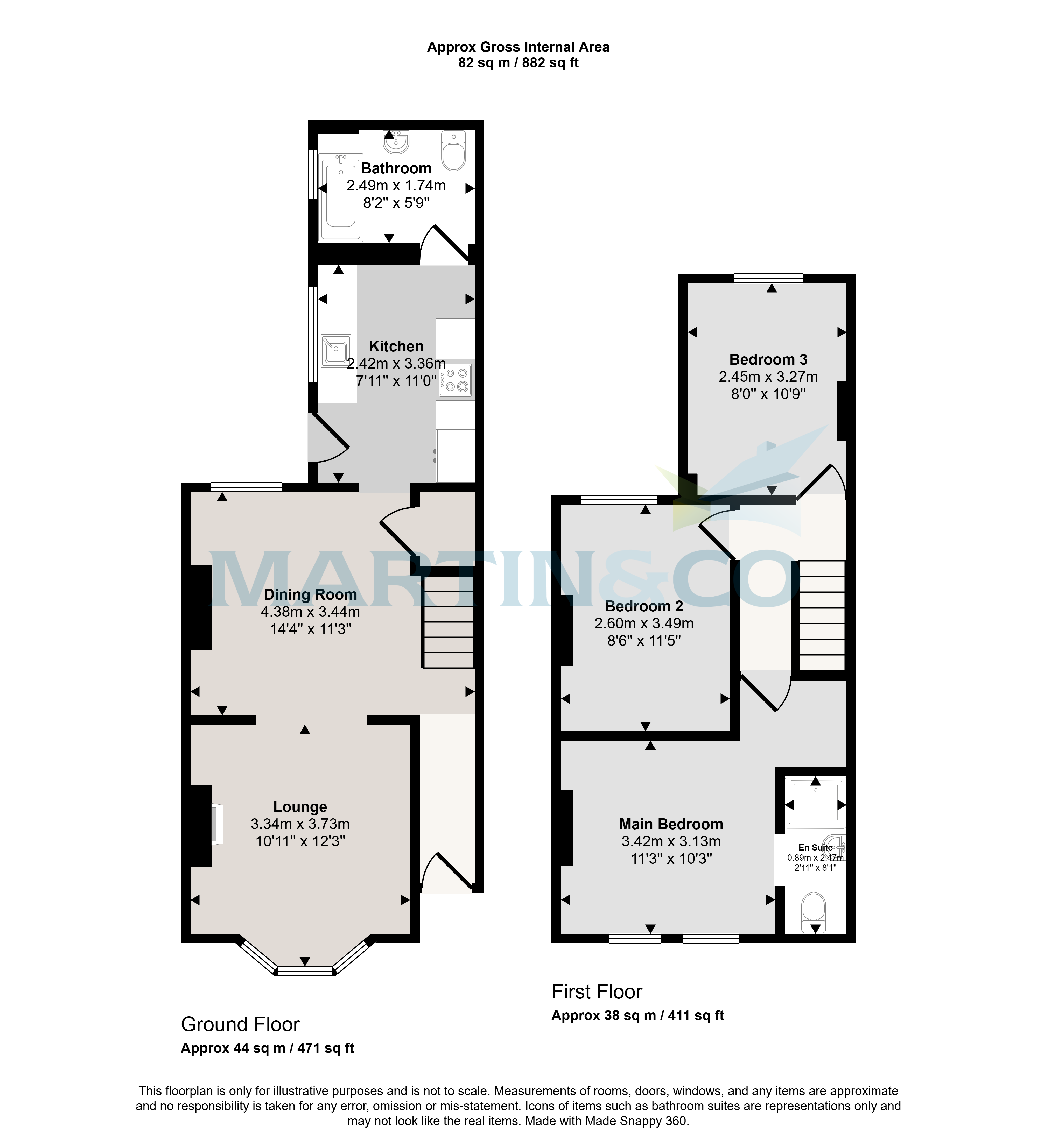 19, James Street, Ashford floorplan