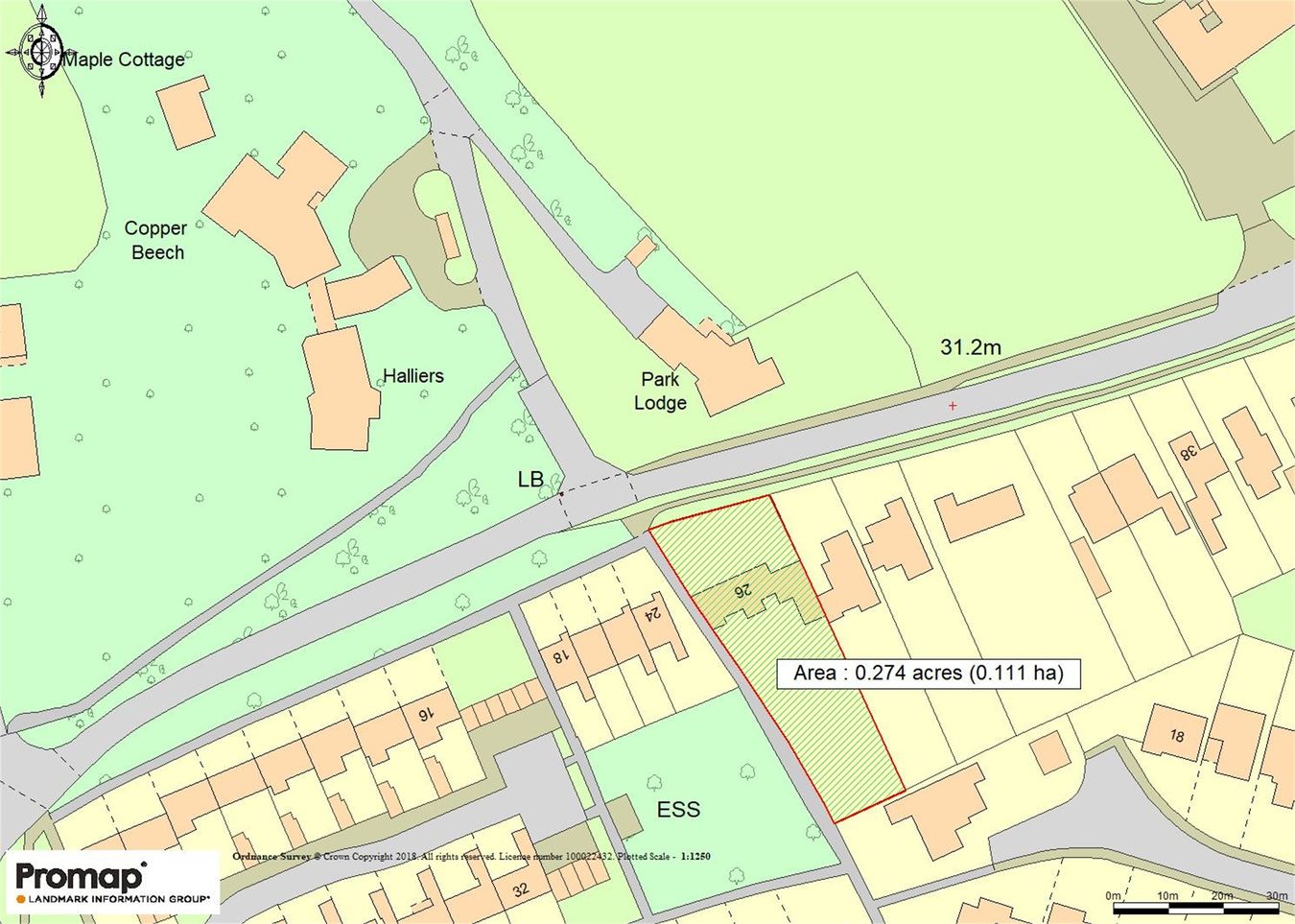 'Park Gates', 26 Park Road, Thornbury floorplan