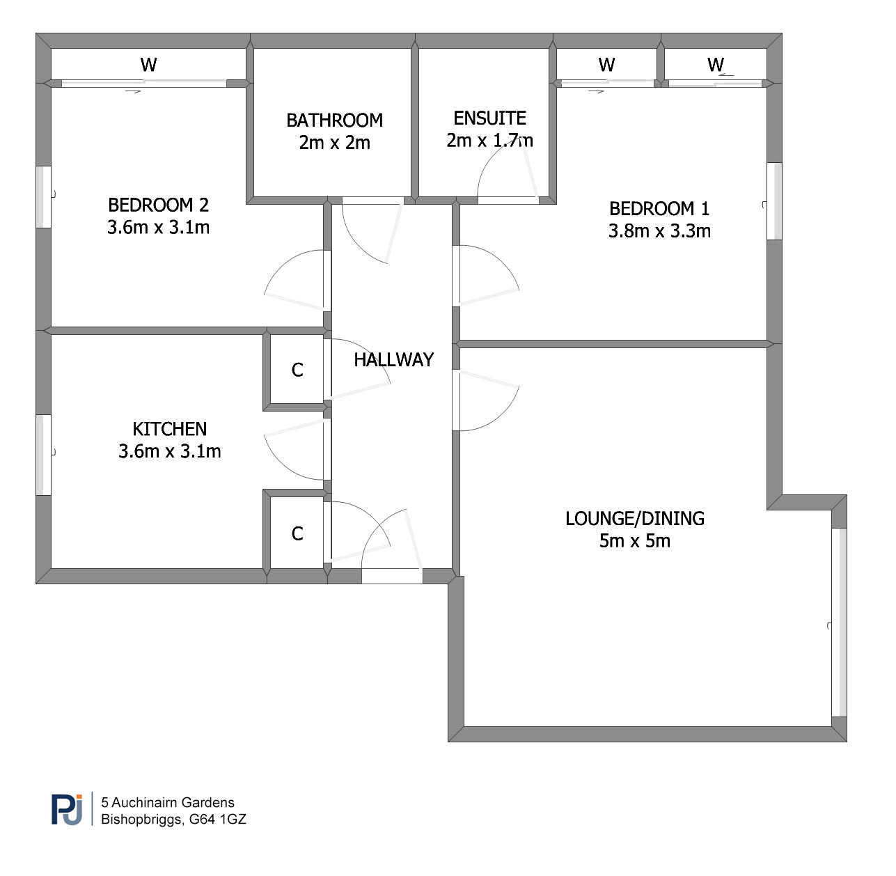 5 Auchinairn Gardens, Bishopbriggs,, Glasgow floorplan