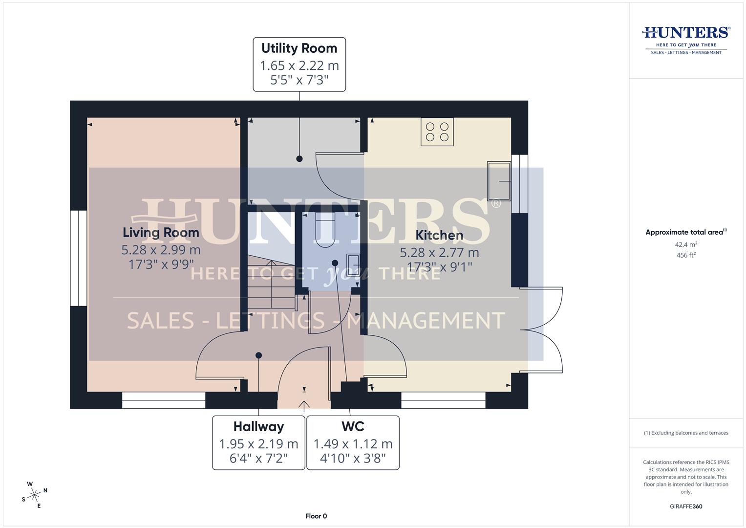 7, Laing Close, Sunderland floorplan