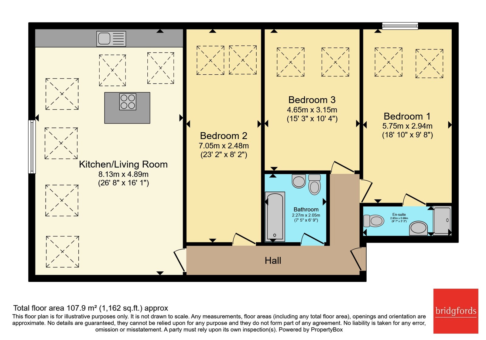 Apartment, 36, Westminster Road, Lancashire floorplan