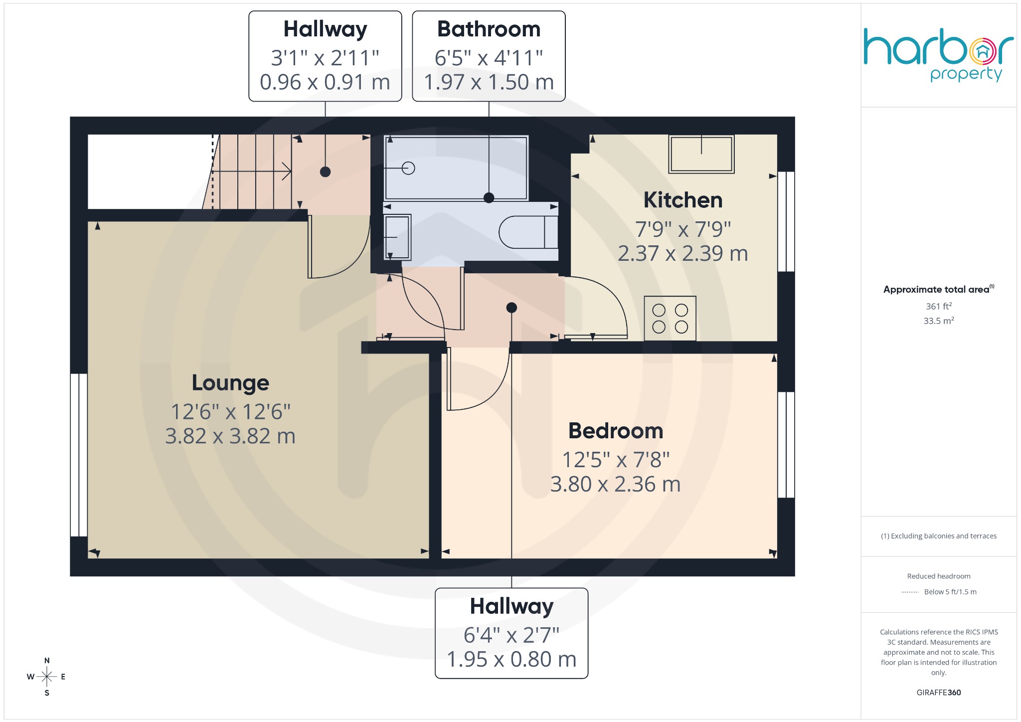 9 Elmslie Court, Baillieston, City of Glasgow floorplan