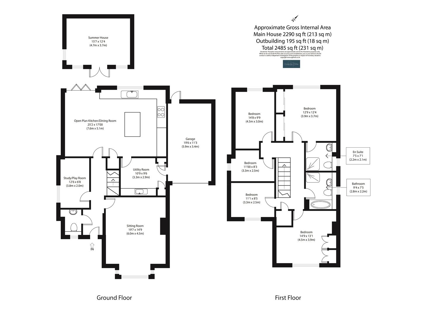 11, Poppy Field, Brantham floorplan