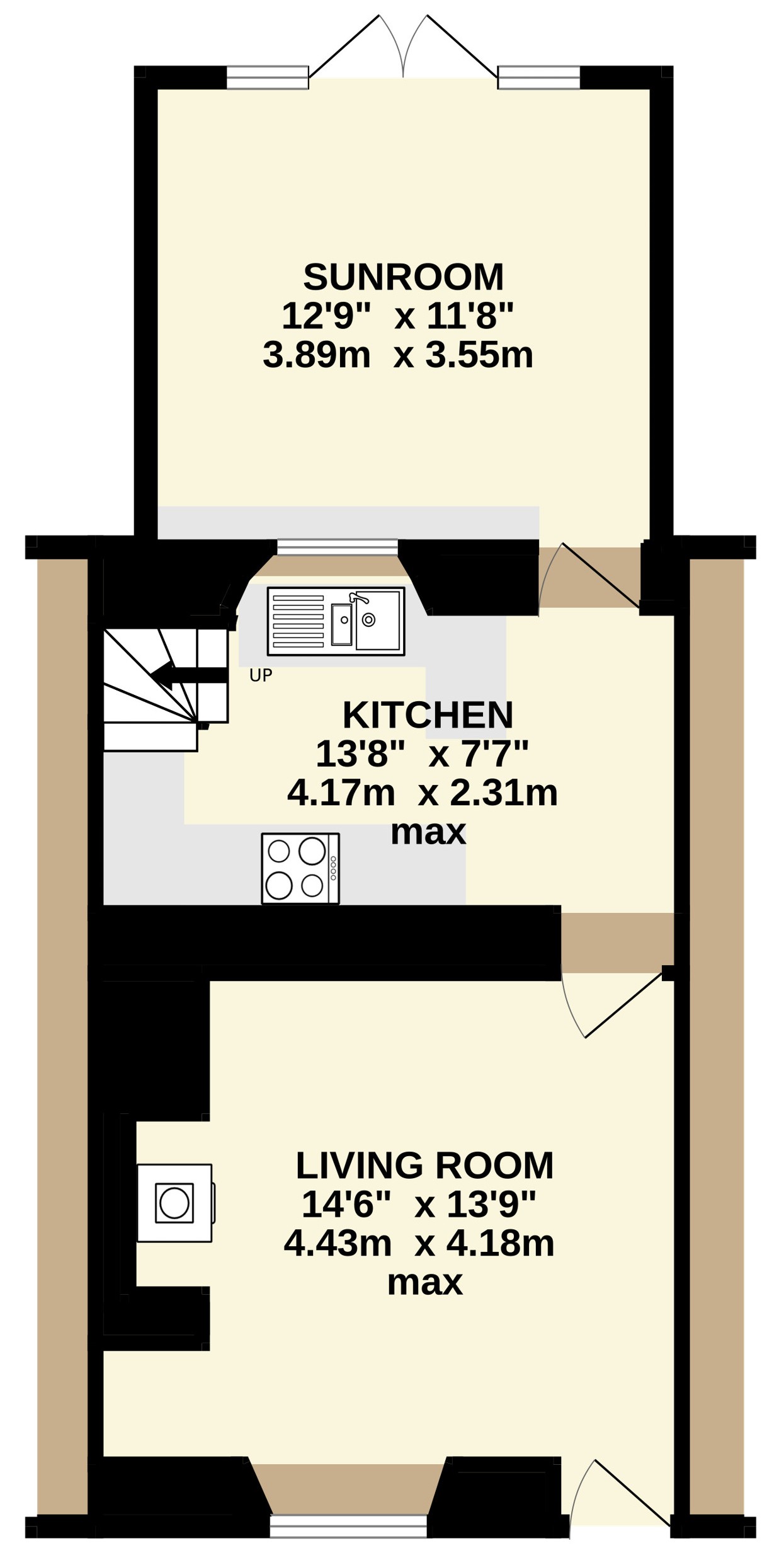 3 School Hill, South Petherwin Launceston Cornwall, Launceston floorplan