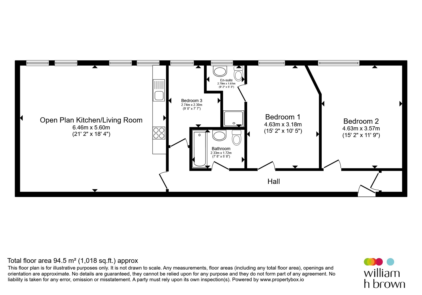 2, Bruntcliffe Chapel, Bruntcliffe Road, Leeds floorplan