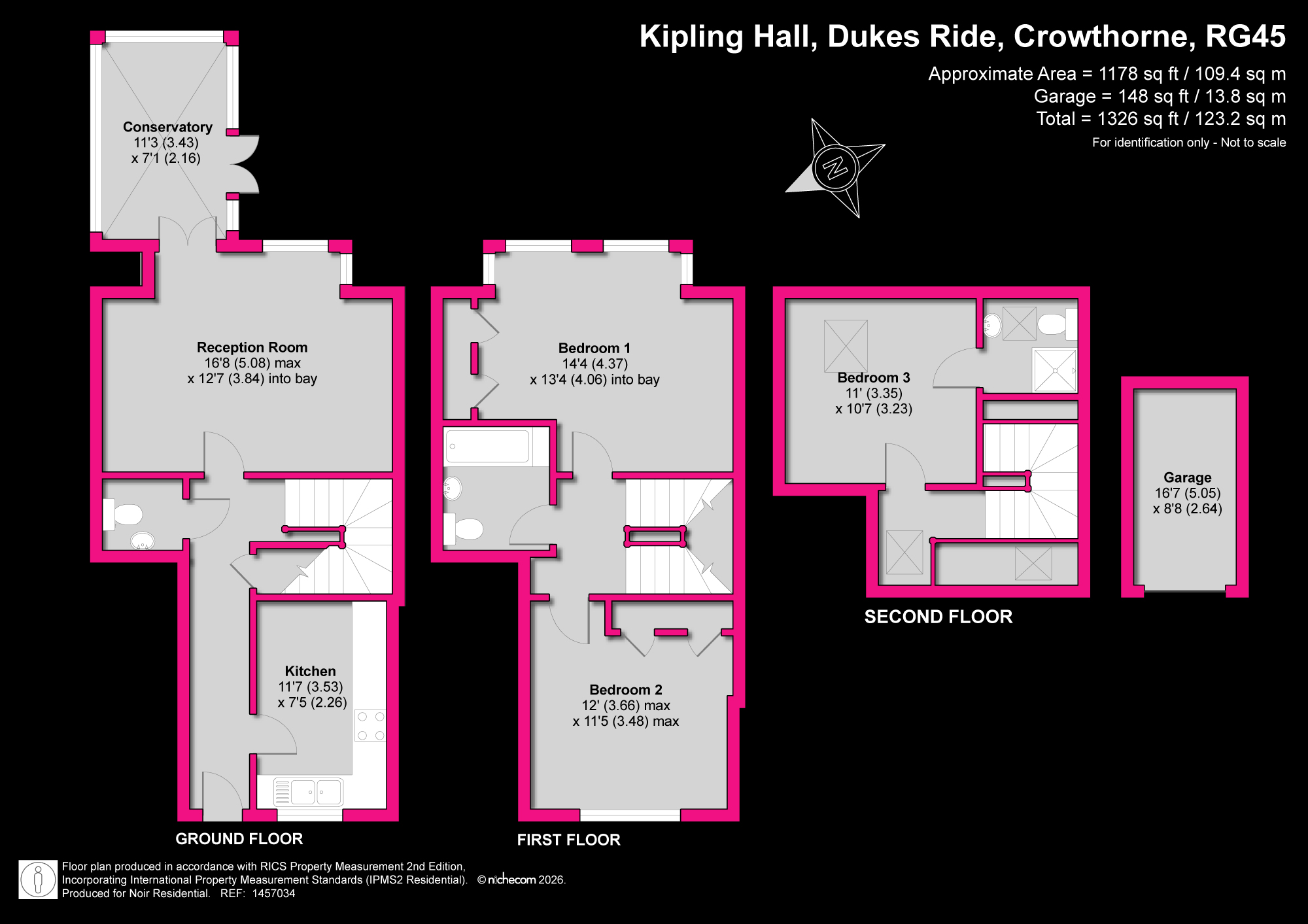 4 Kipling Hall,, Dukes Ride, Berkshire floorplan
