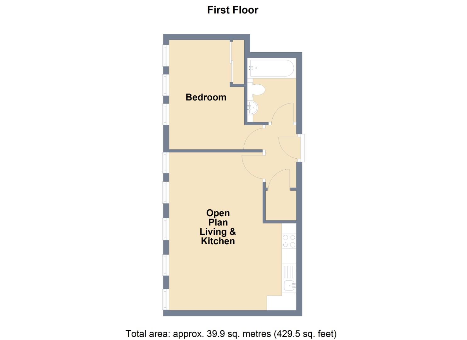 42 Manor Gardens, North Ash Road, Longfield floorplan