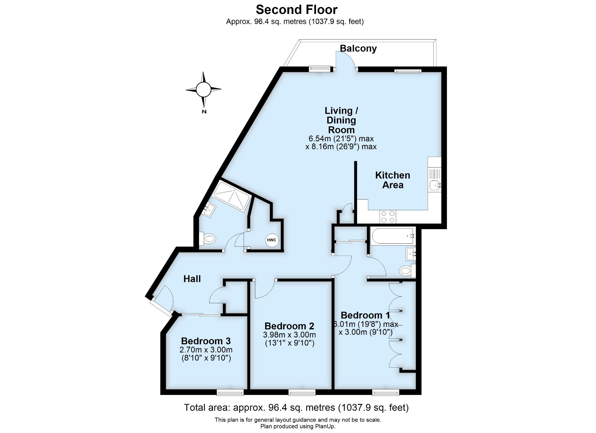 12 Clarendon Place, Sevenoaks floorplan