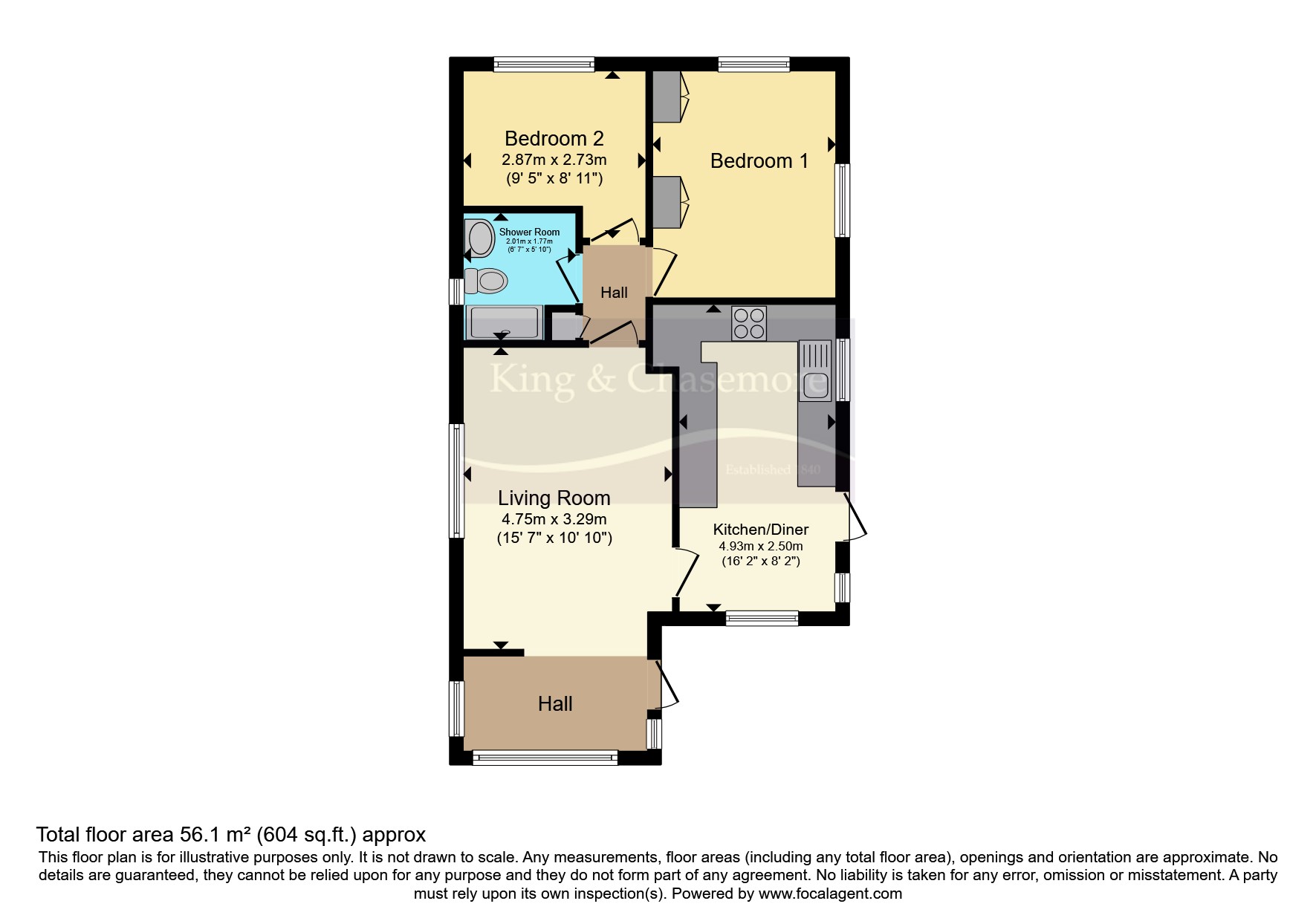 19, Linnett Close, Turners Hill floorplan
