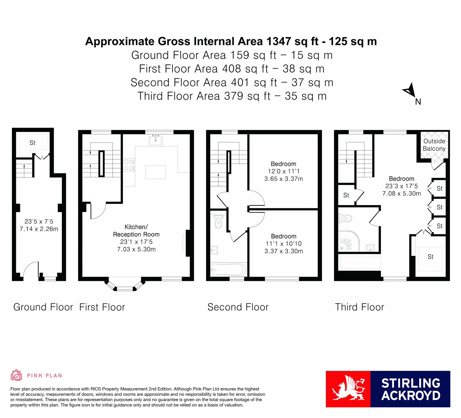 26, Boundary Street, London floorplan