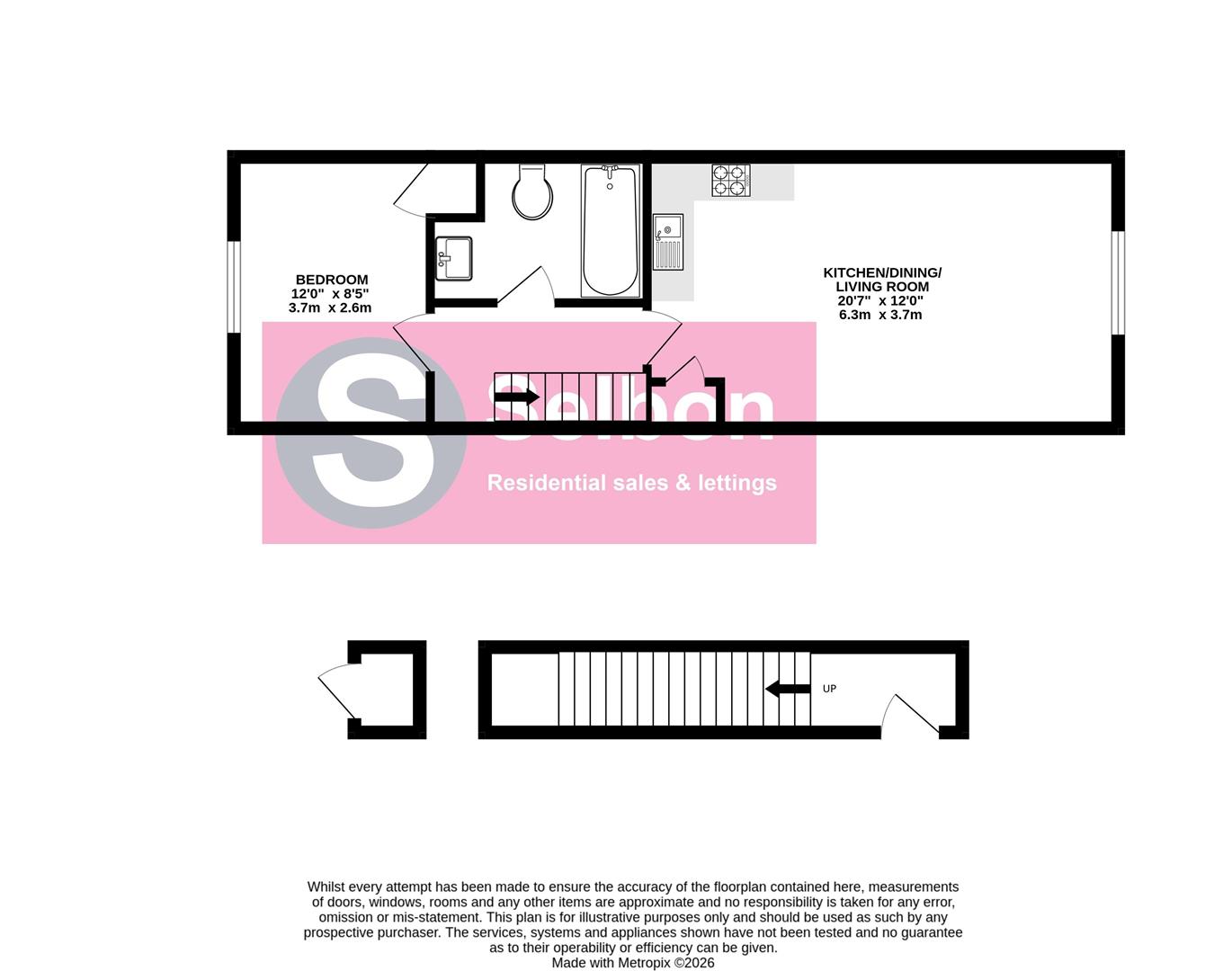 15, St. Michaels Close, Fleet floorplan