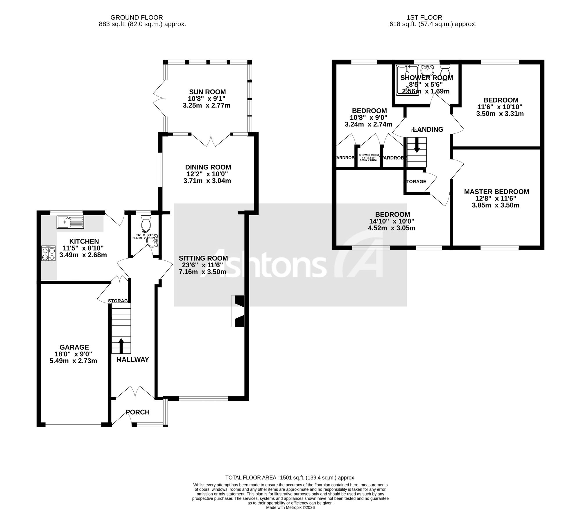 48 Spinney Green, St. Helens floorplan