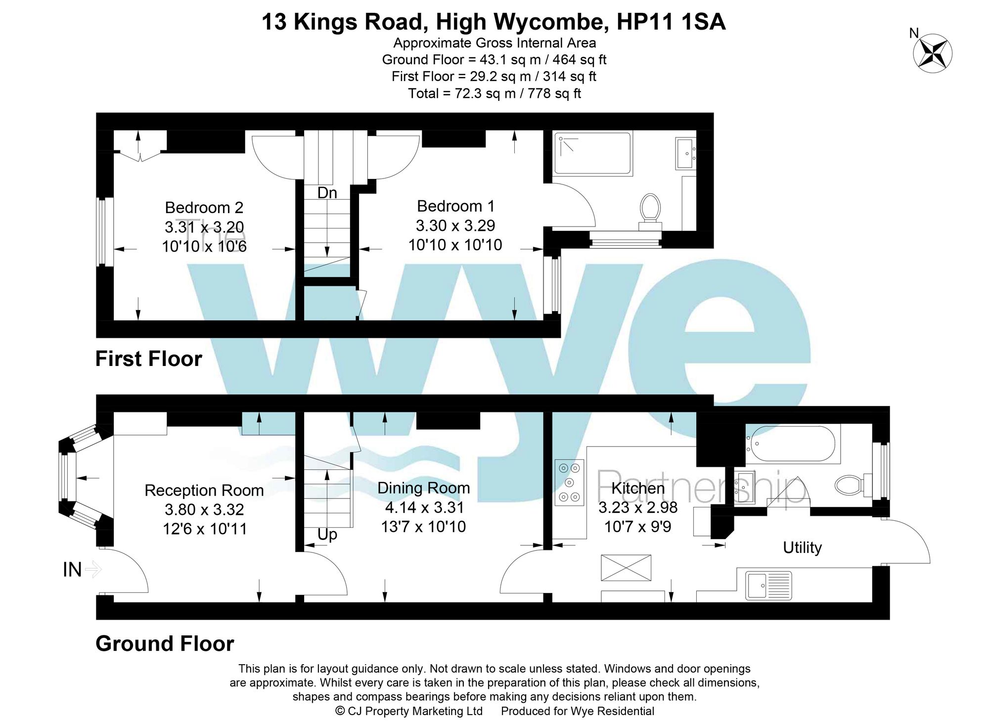 13 Kings Road, High Wycombe floorplan