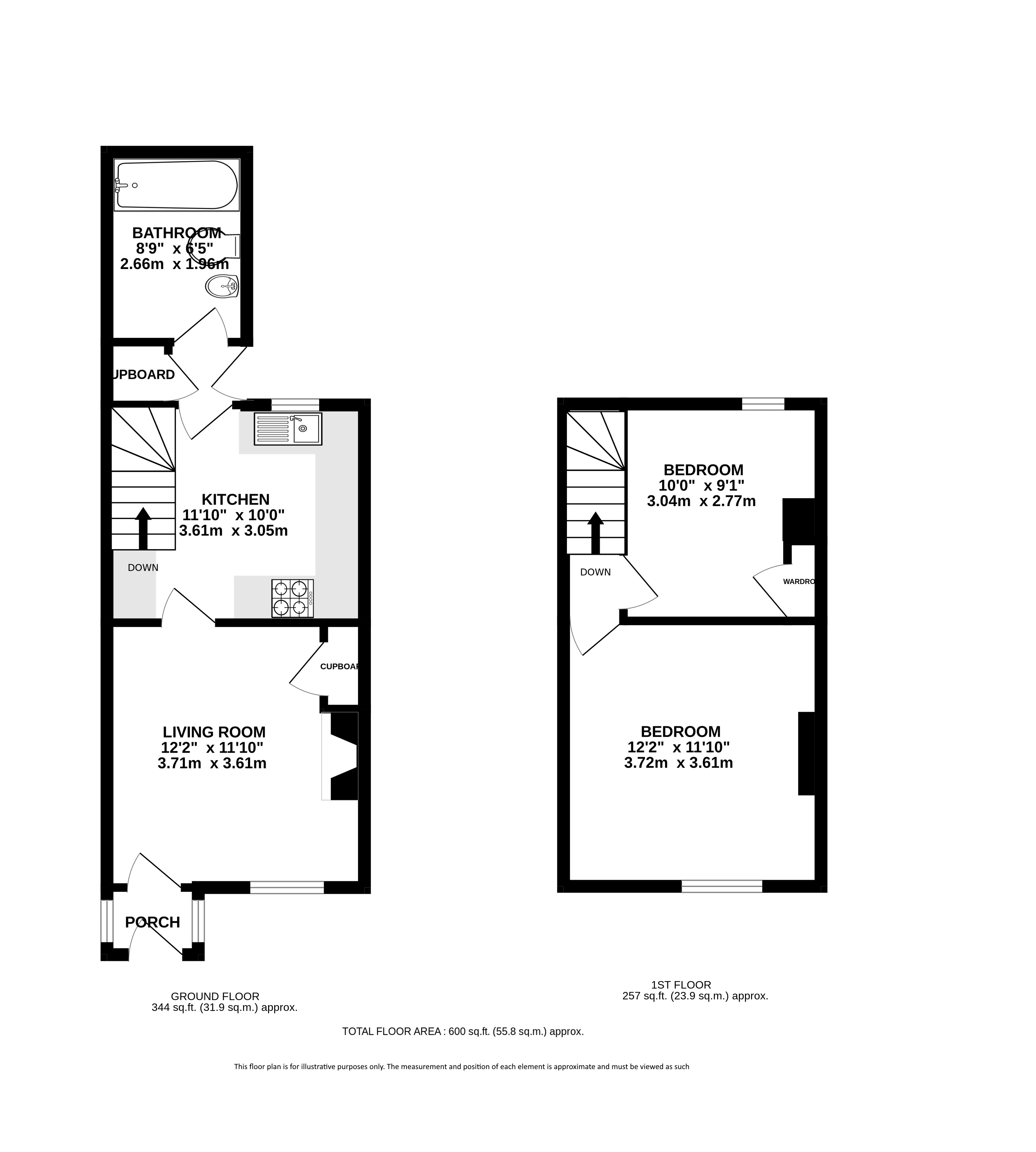 51, High Street, St. Albans floorplan