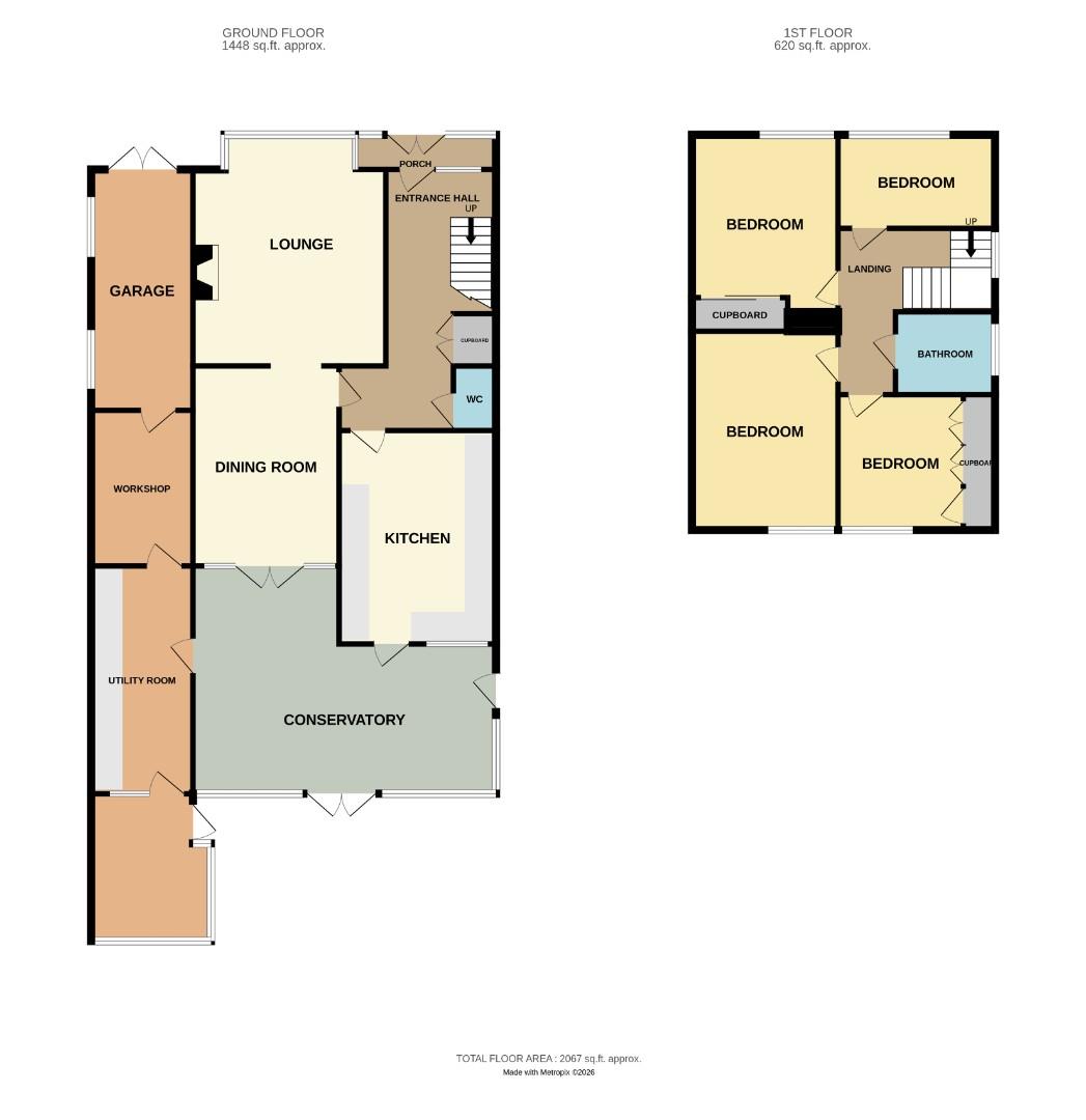 43, Crescent Road, Leigh-On-Sea floorplan