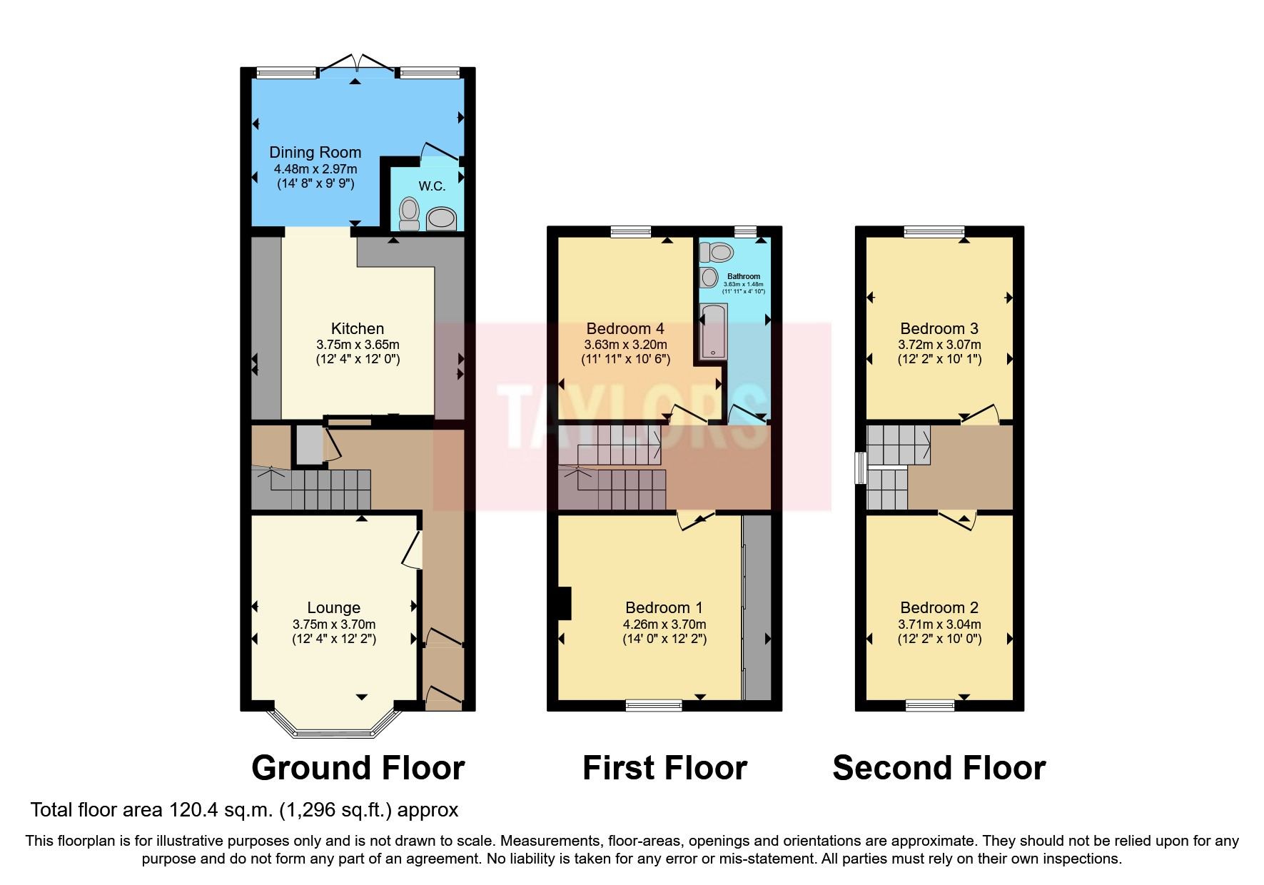 Beaufort Road, Staple Hill, Bristol BS16, 4 bedroom terraced house for sale 64731366