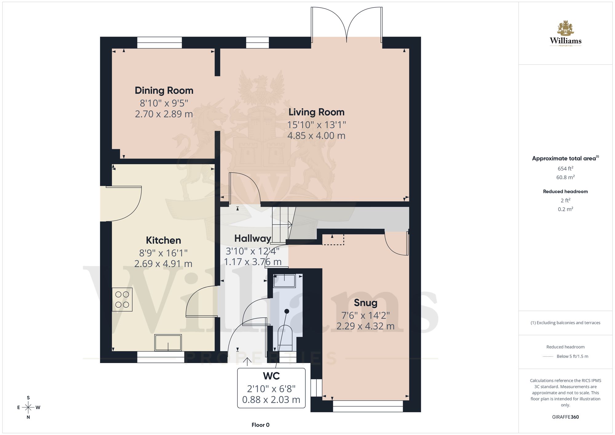 14 Warren Close, Aylesbury floorplan