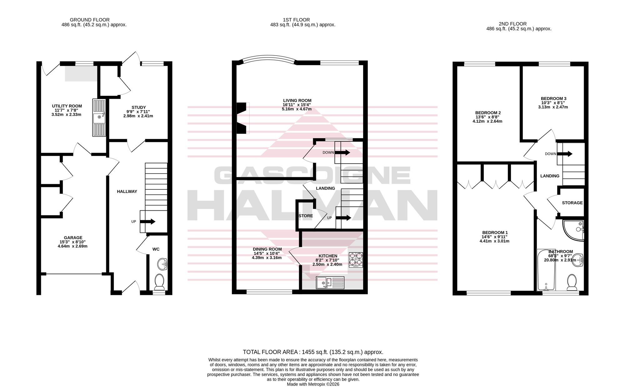 4 The Mews, Cheadle floorplan