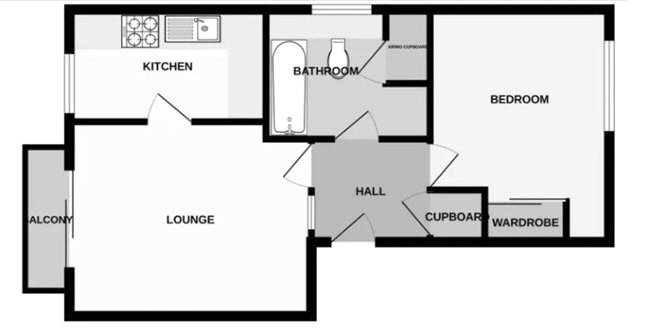 36, Barnston Way, Brentwood floorplan
