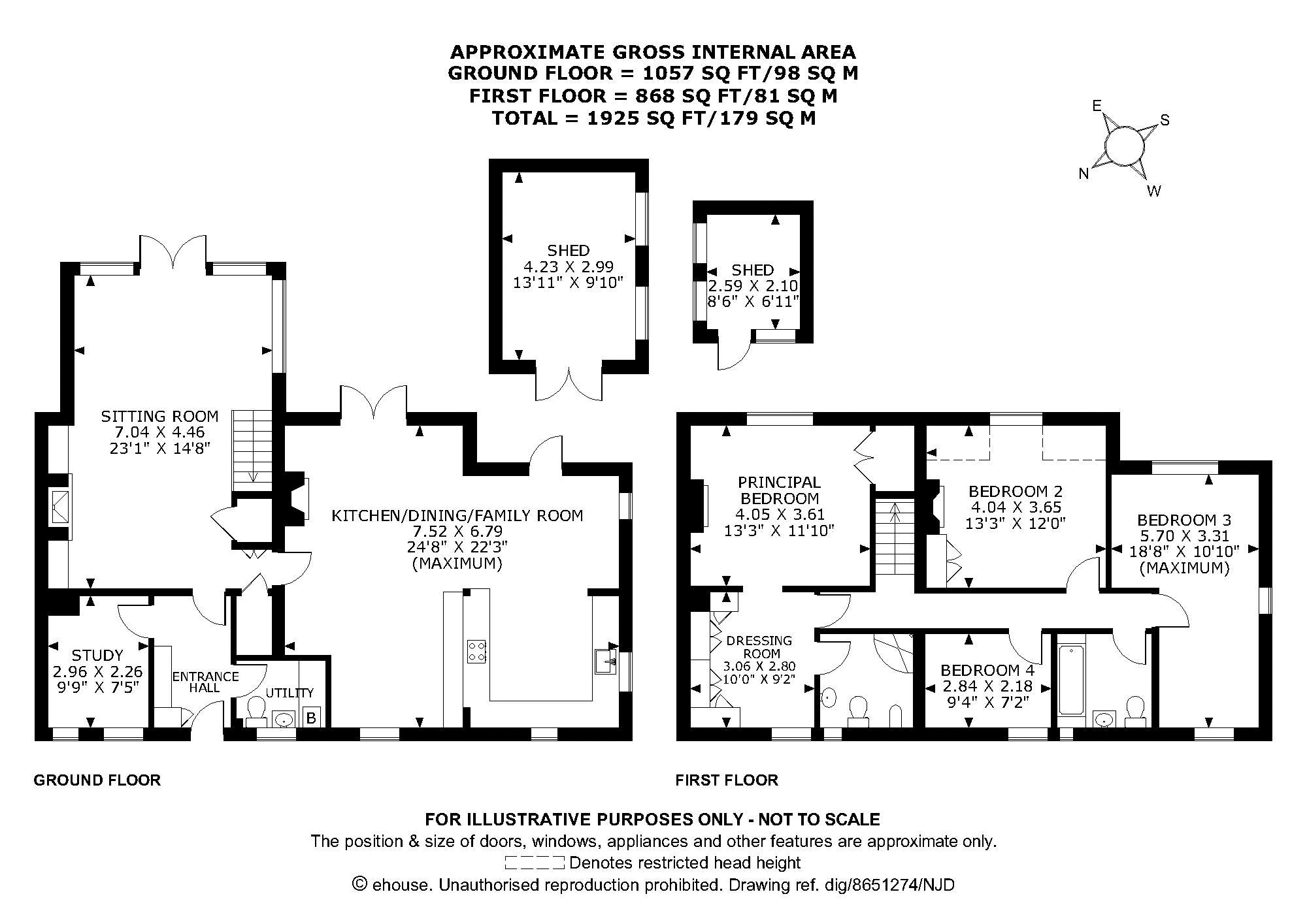3-4 Feldemore Cottages, Horsham Road, Holmbury St Mary floorplan