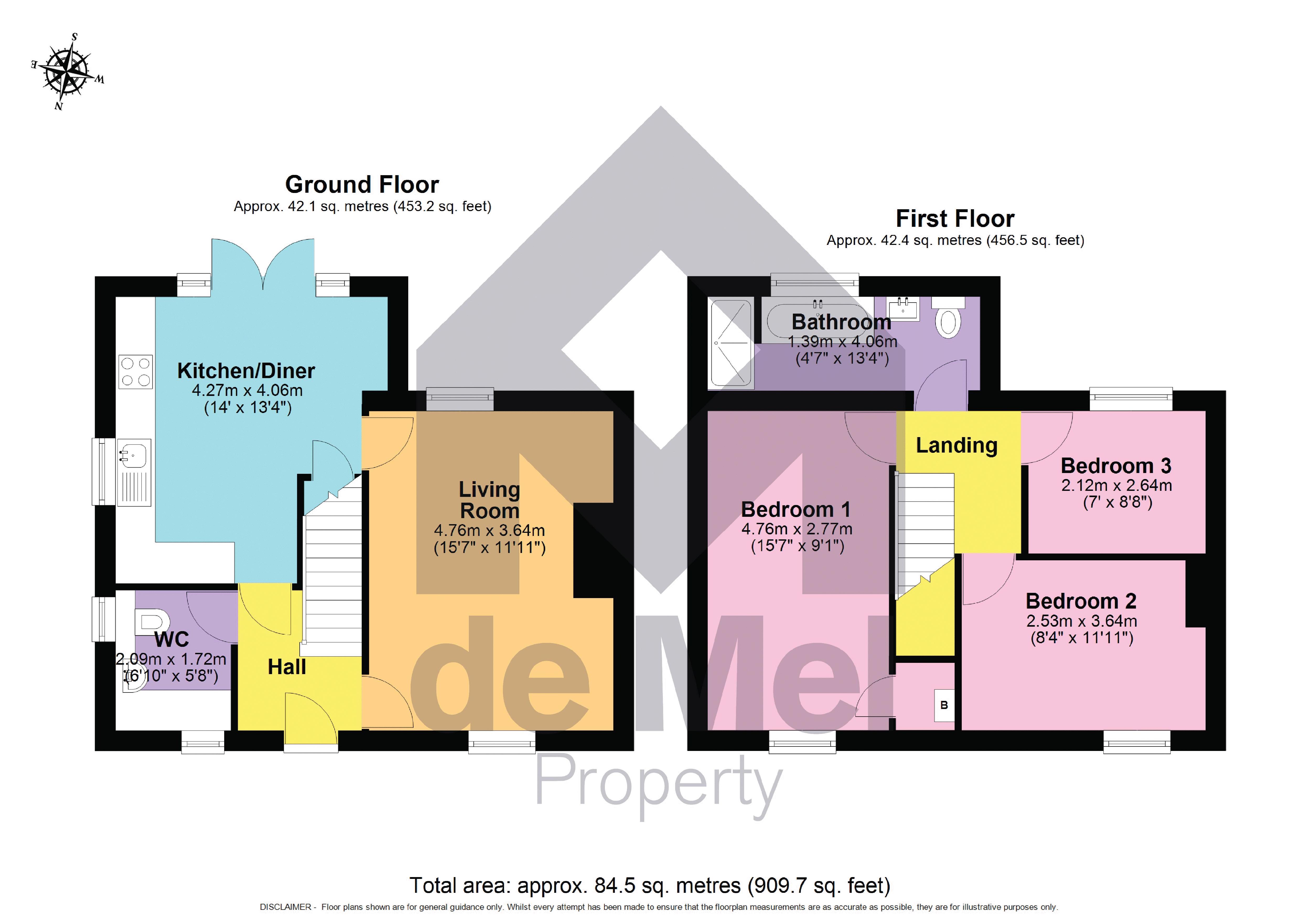 20, Abbots Road, Tewkesbury floorplan