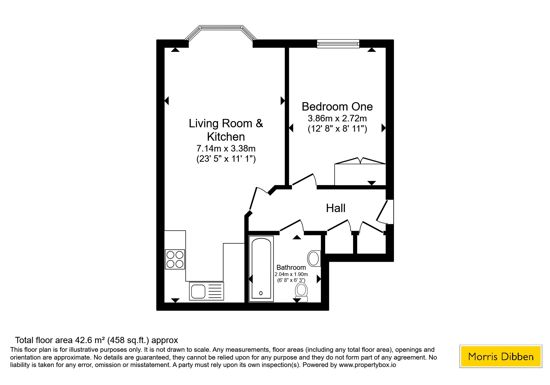 132 Greenidge Court,, Marshall Square, Southampton floorplan