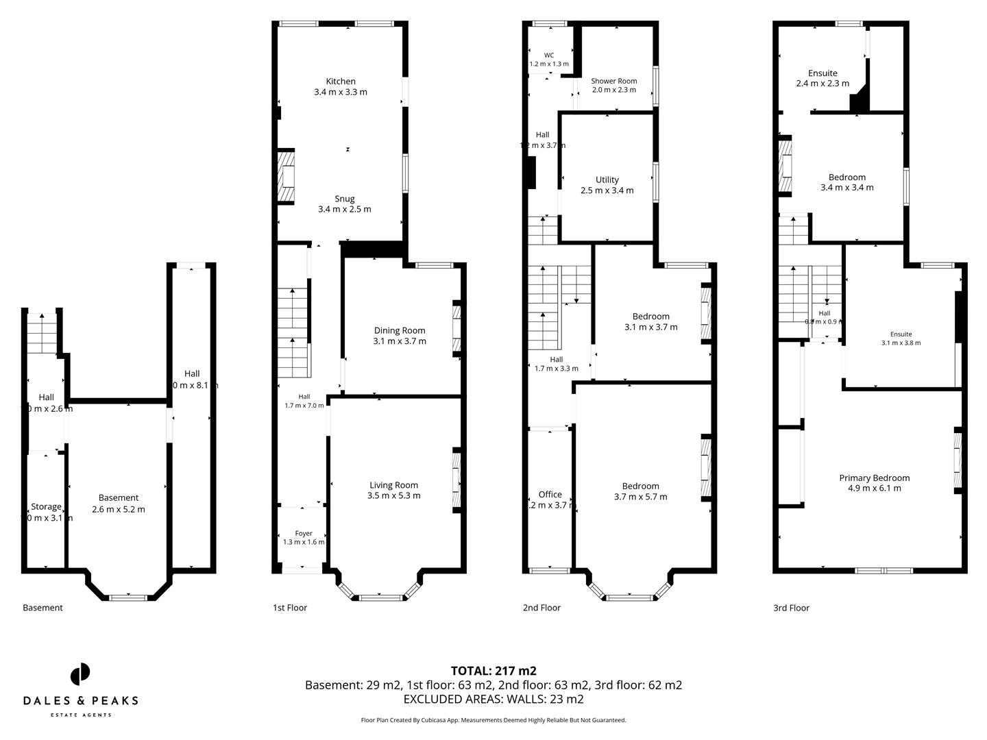 80, New Street, Matlock floorplan