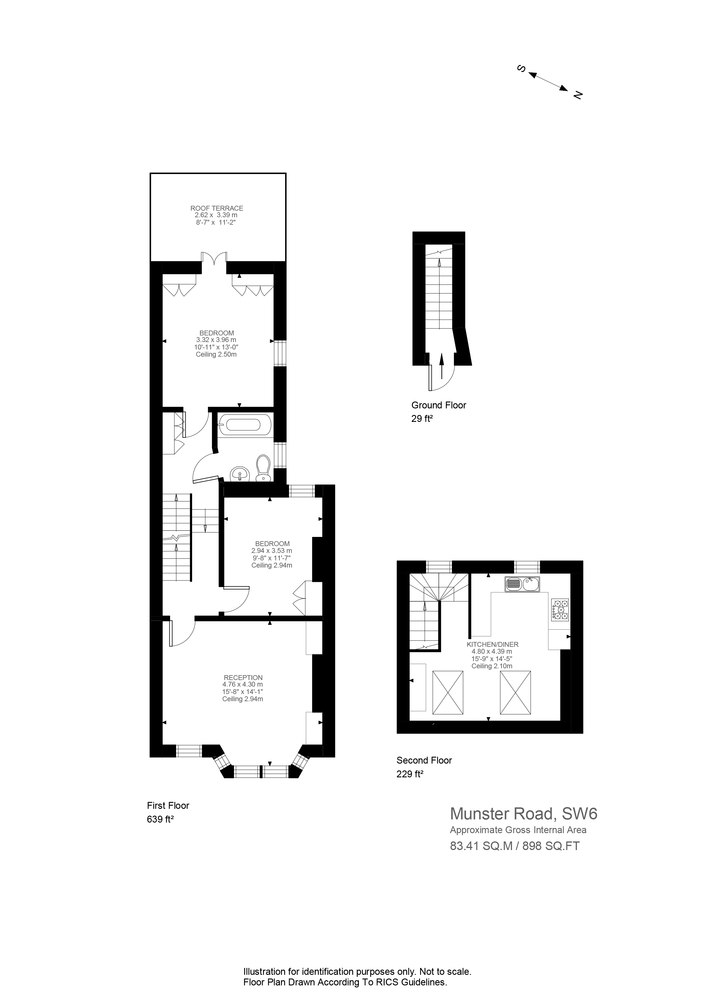 Munster Road, London floorplan