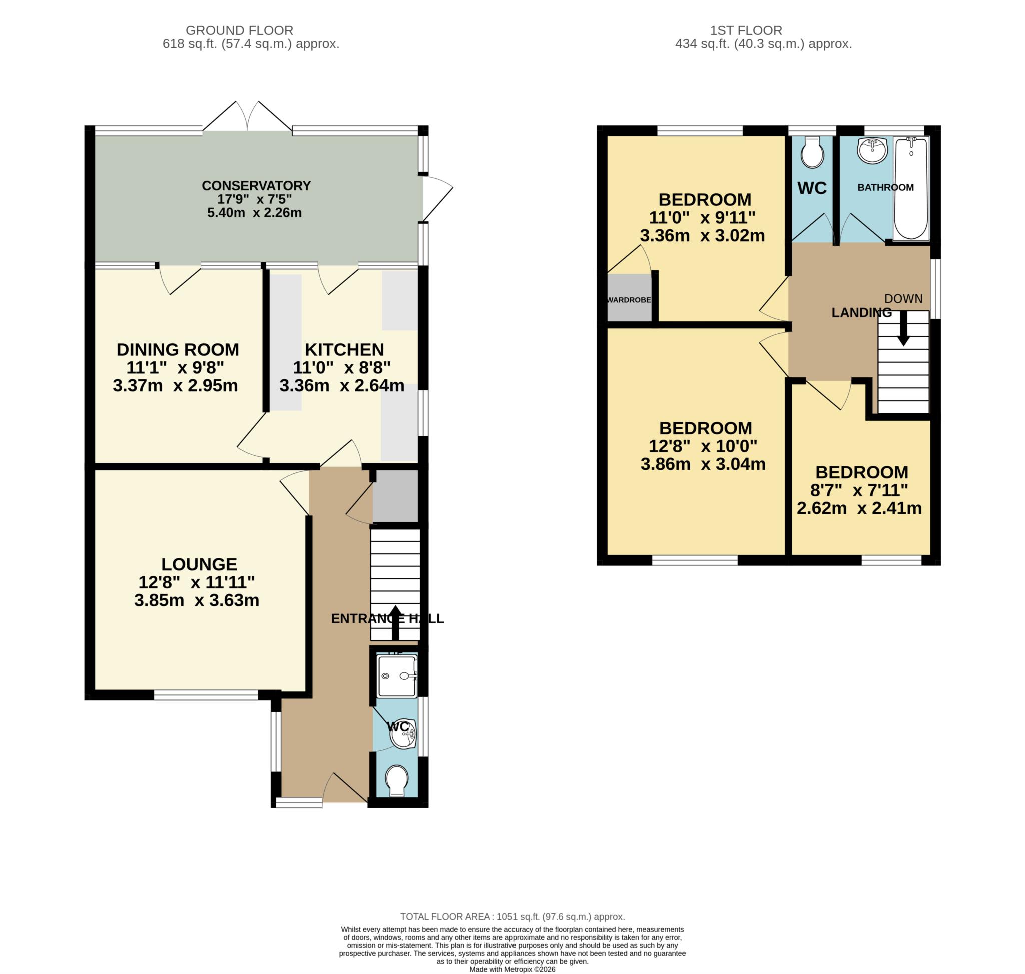 27, Henry Road, Aylesbury floorplan