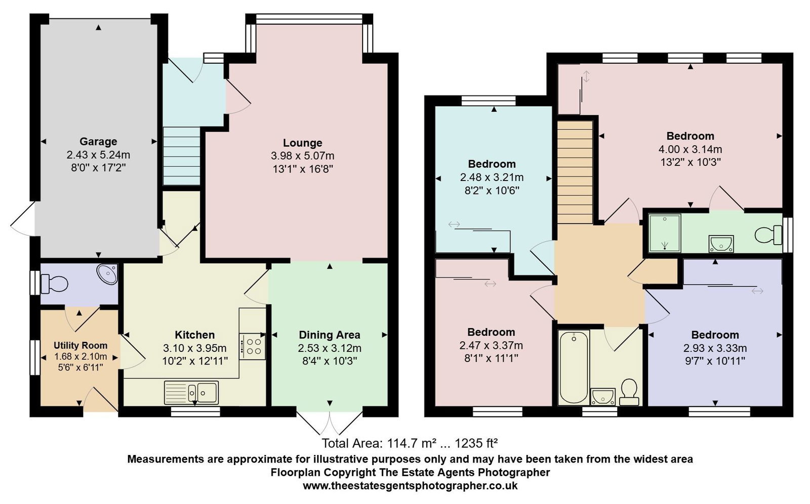 20, Calshot Avenue, Grays floorplan