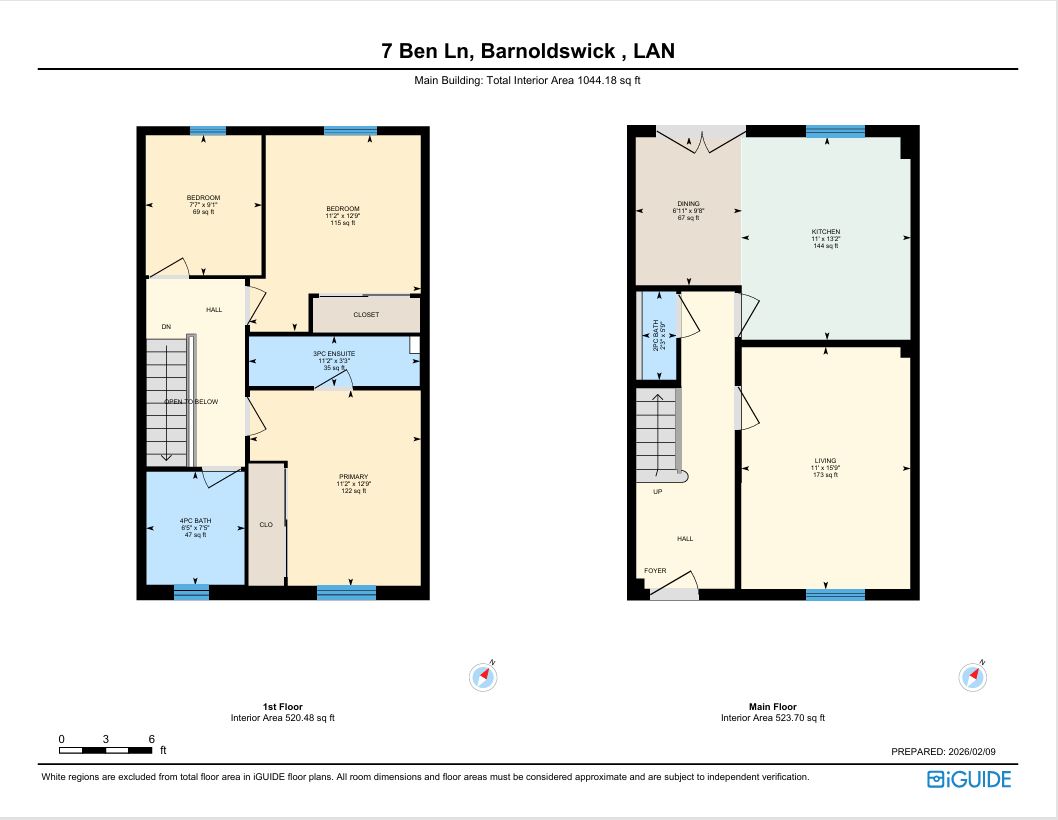 7, Ben Lane, Lancashire floorplan