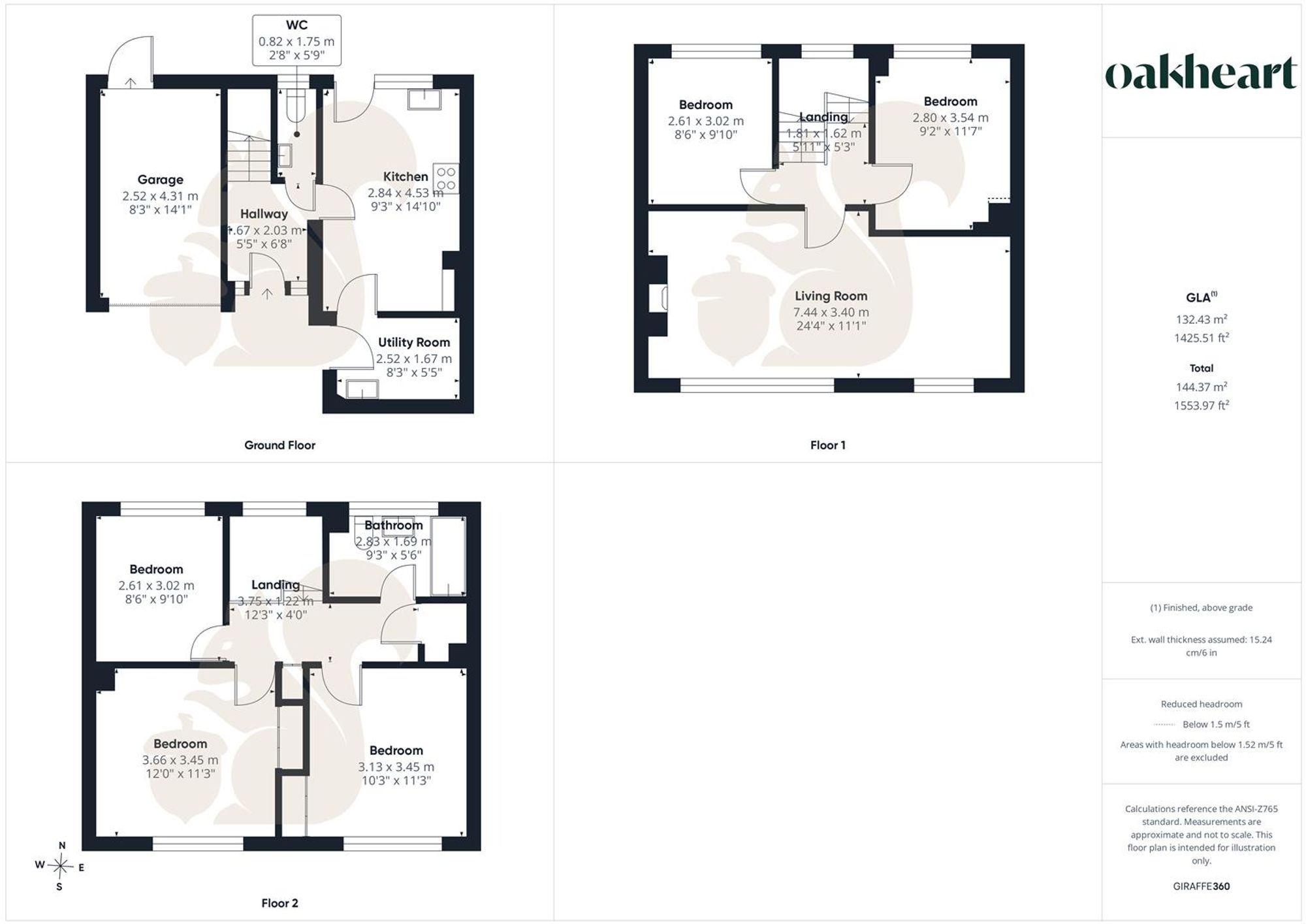 8 Orchard Croft, Harlow floorplan