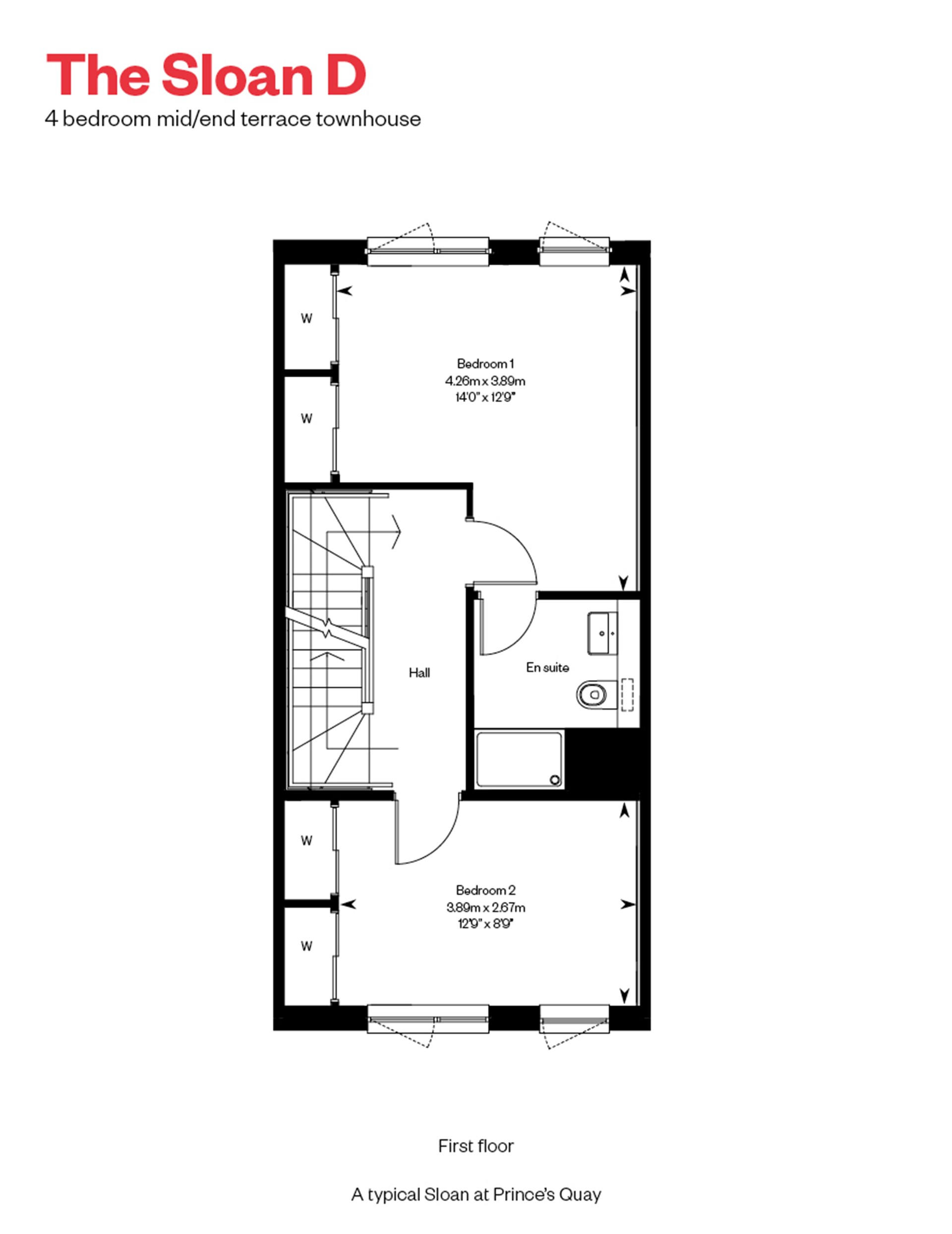 "Sloan D" at Maclean Square, Govan, Glasgow G51, 4 bedroom town house