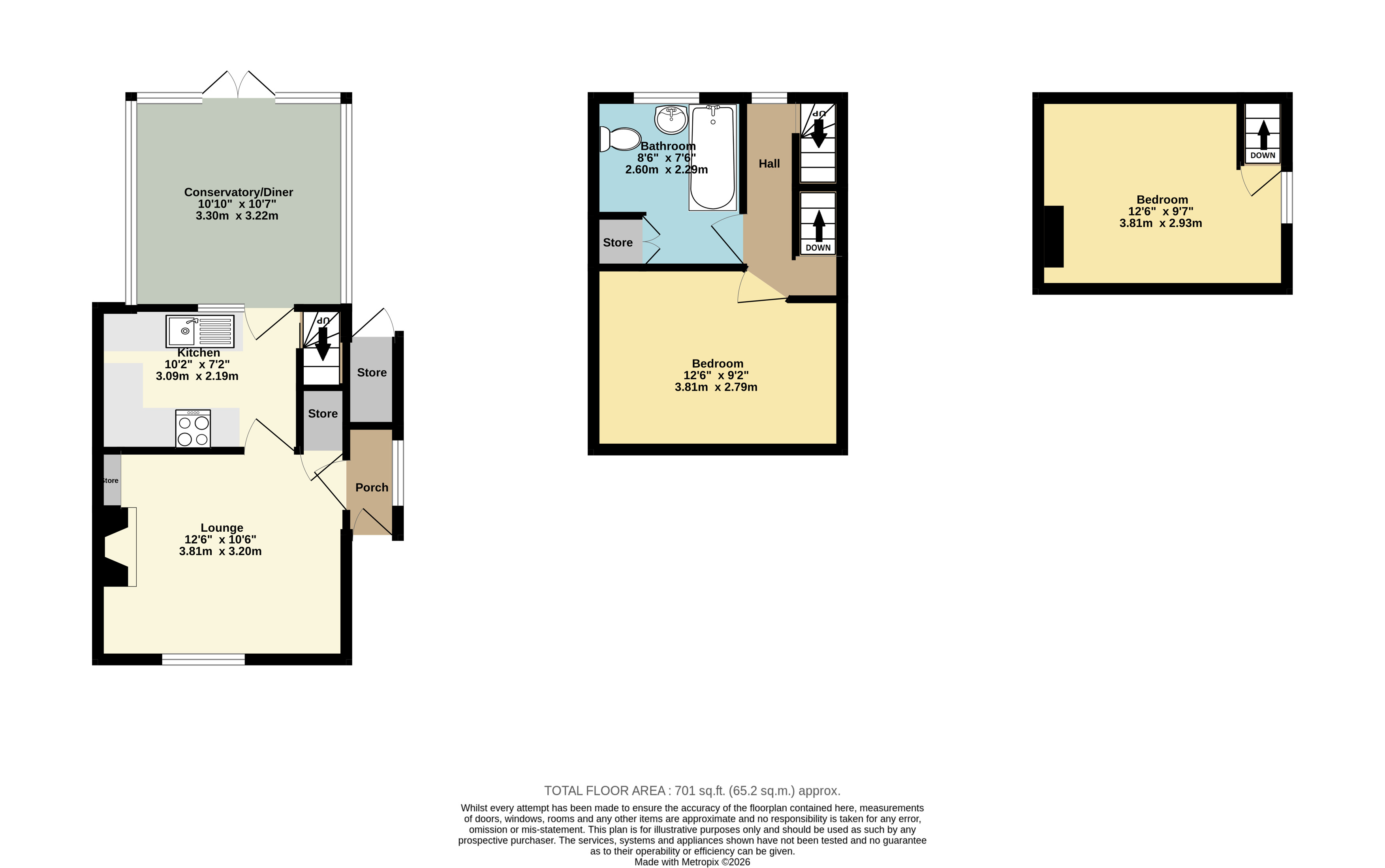 32, Courtenay Road, Faversham floorplan