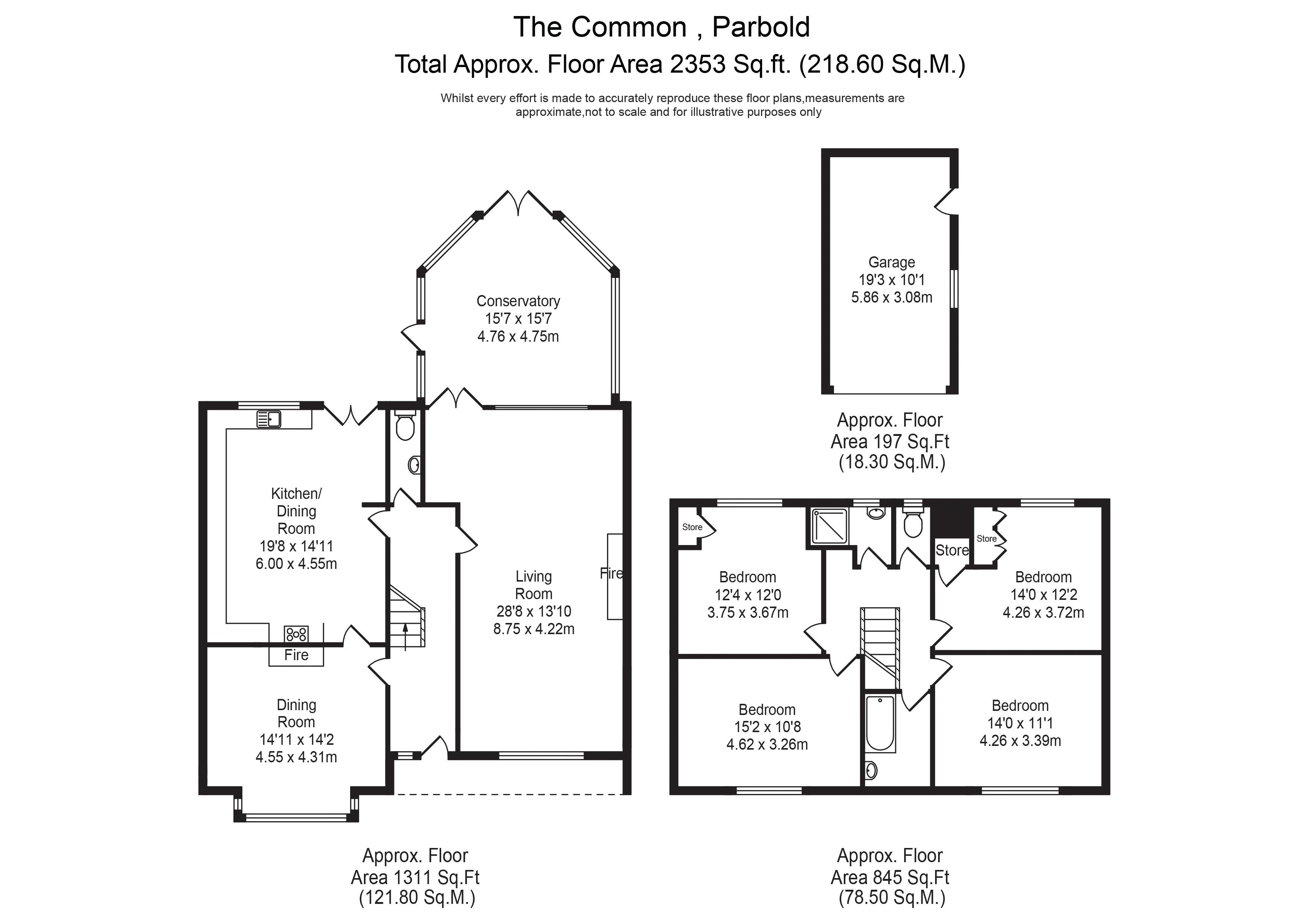 4 Bedrooms Detached house for sale in The Common, Parbold, Wigan WN8