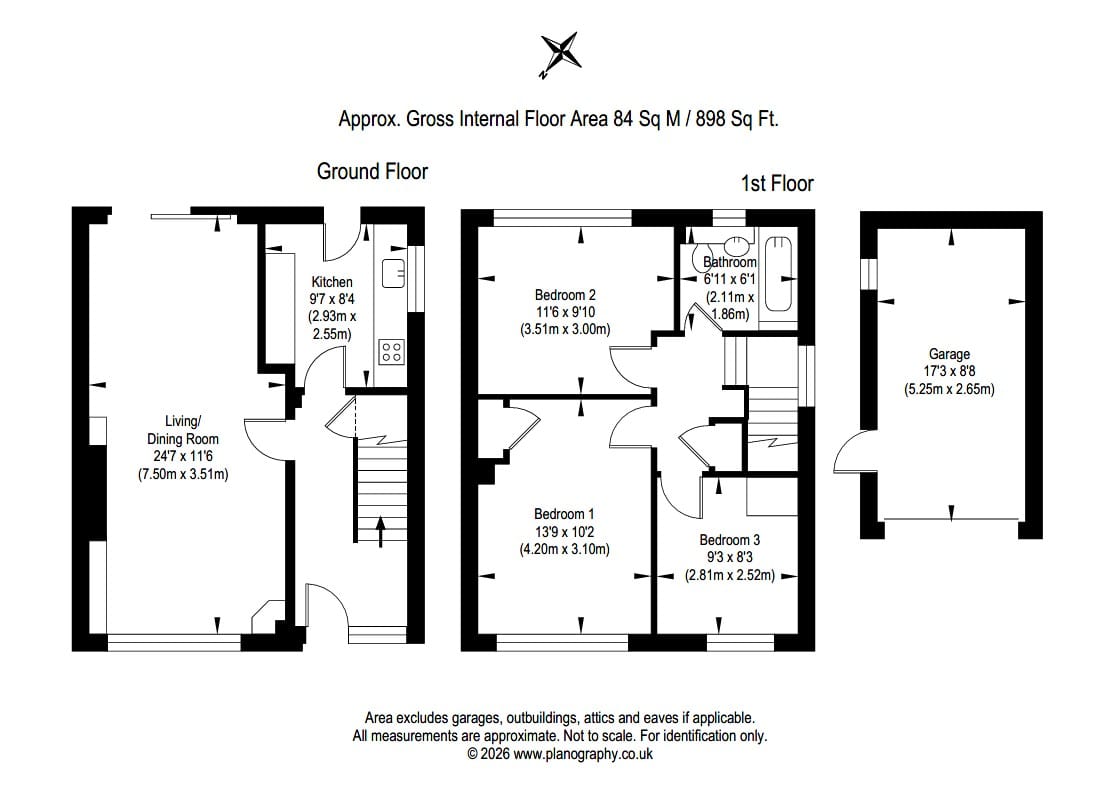 44, Redhall Crescent, Edinburgh floorplan