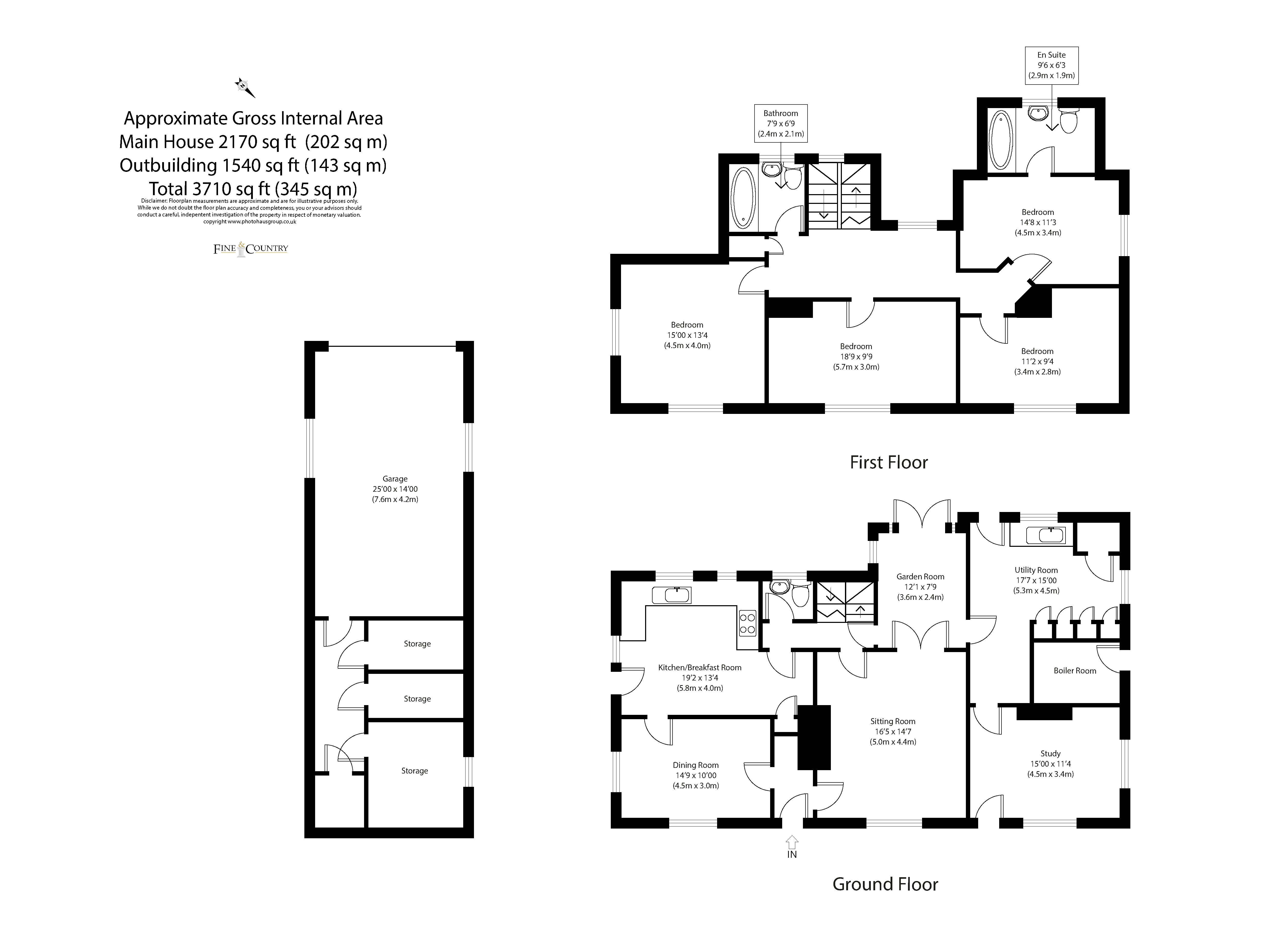 Pear Trees, Pork Lane, Frinton-on-Sea floorplan