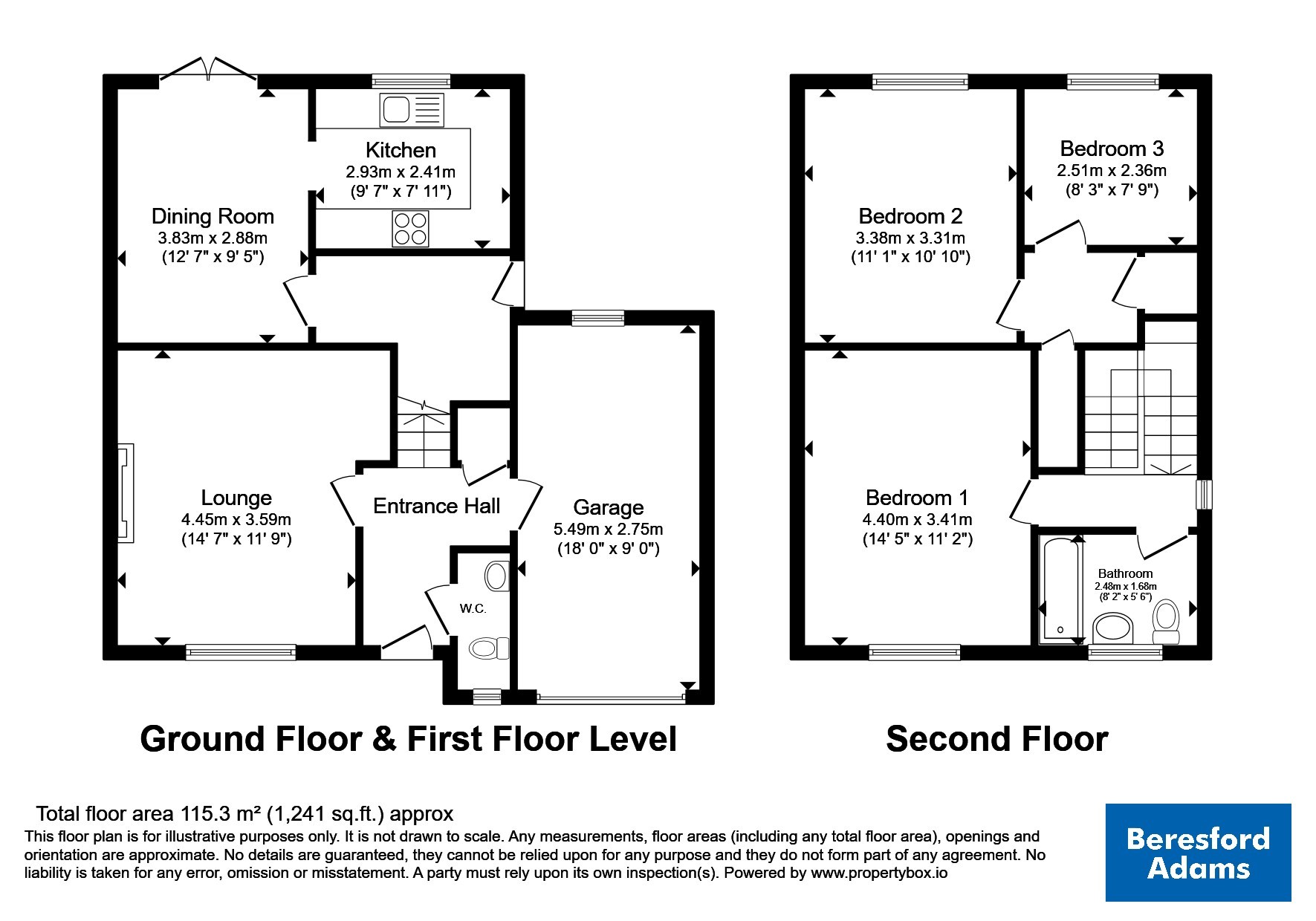12, Brooklands, Conwy floorplan