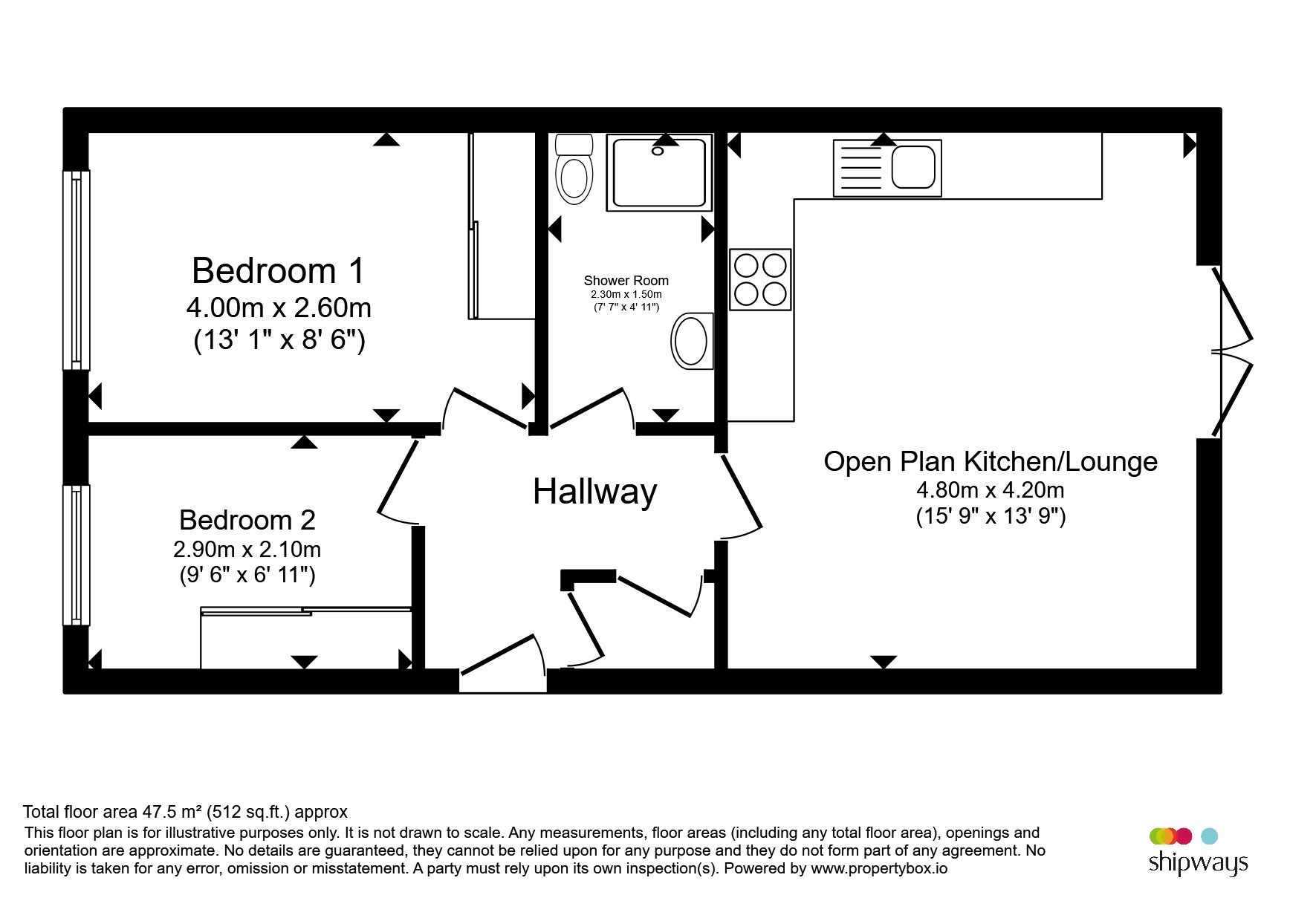31, Park Moor Gardens, Dudley floorplan