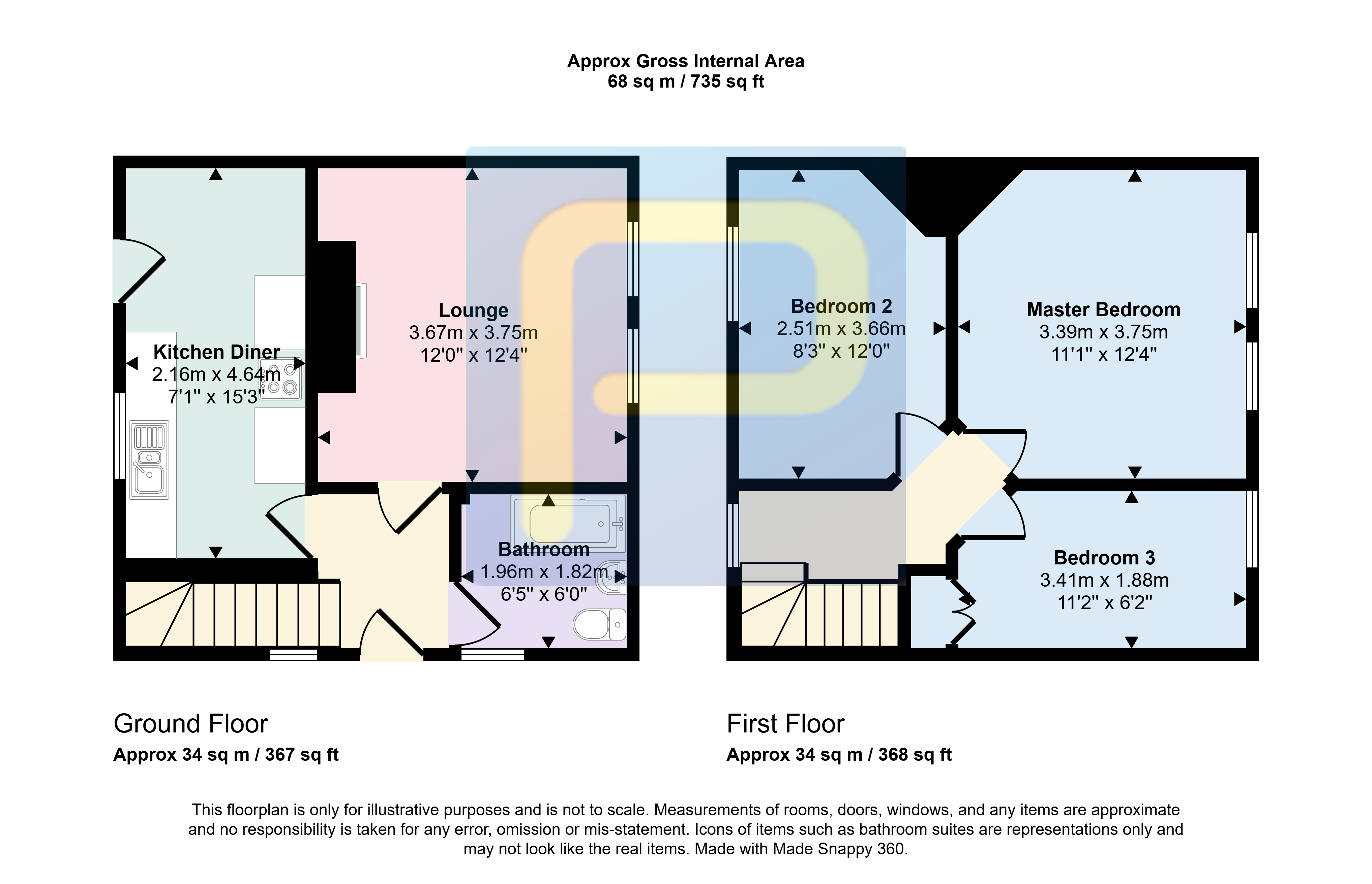 Burns Avenue, Boldon Colliery floorplan