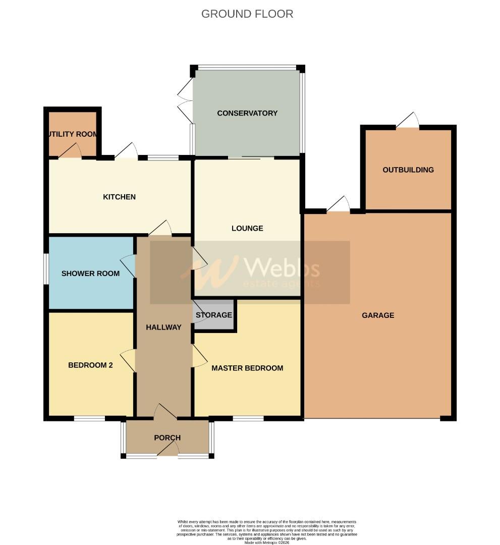 78, Littleworth Road, Cannock floorplan