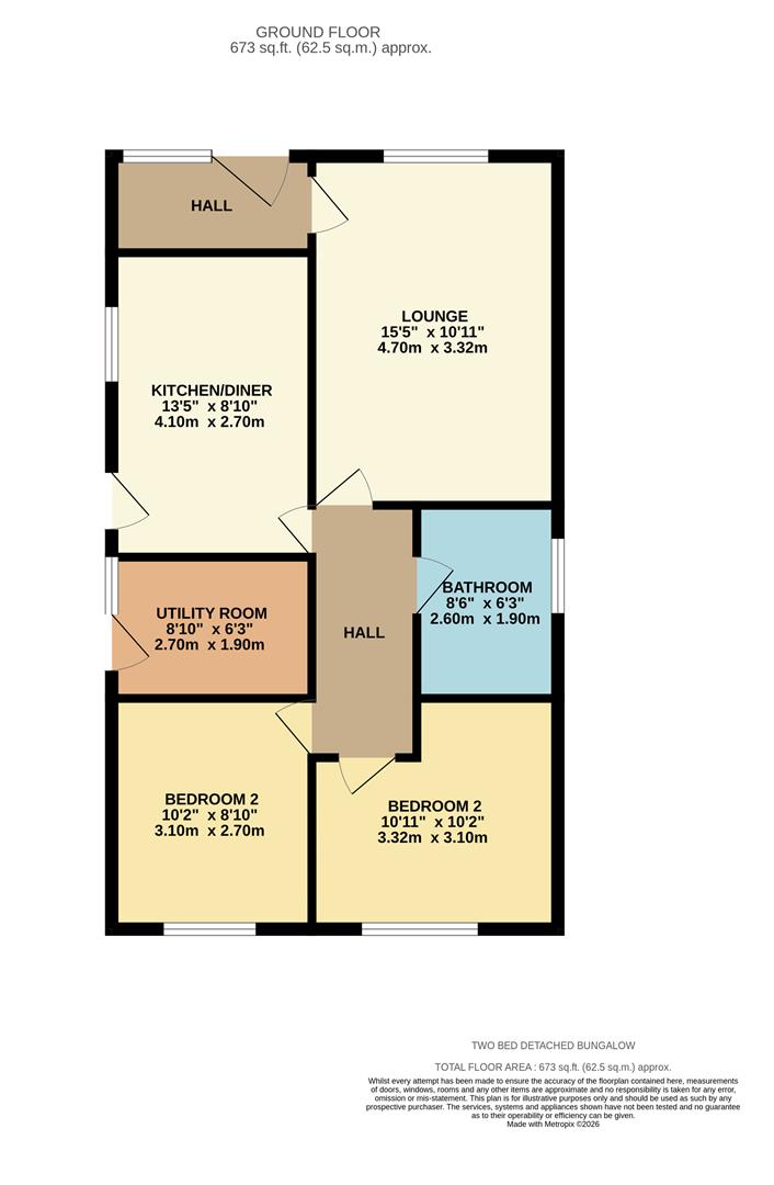 15a, Becconsall Lane, Preston floorplan