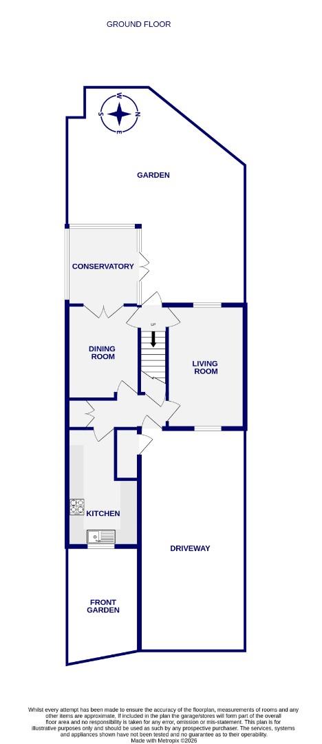 7, Hollis Crescent, York floorplan