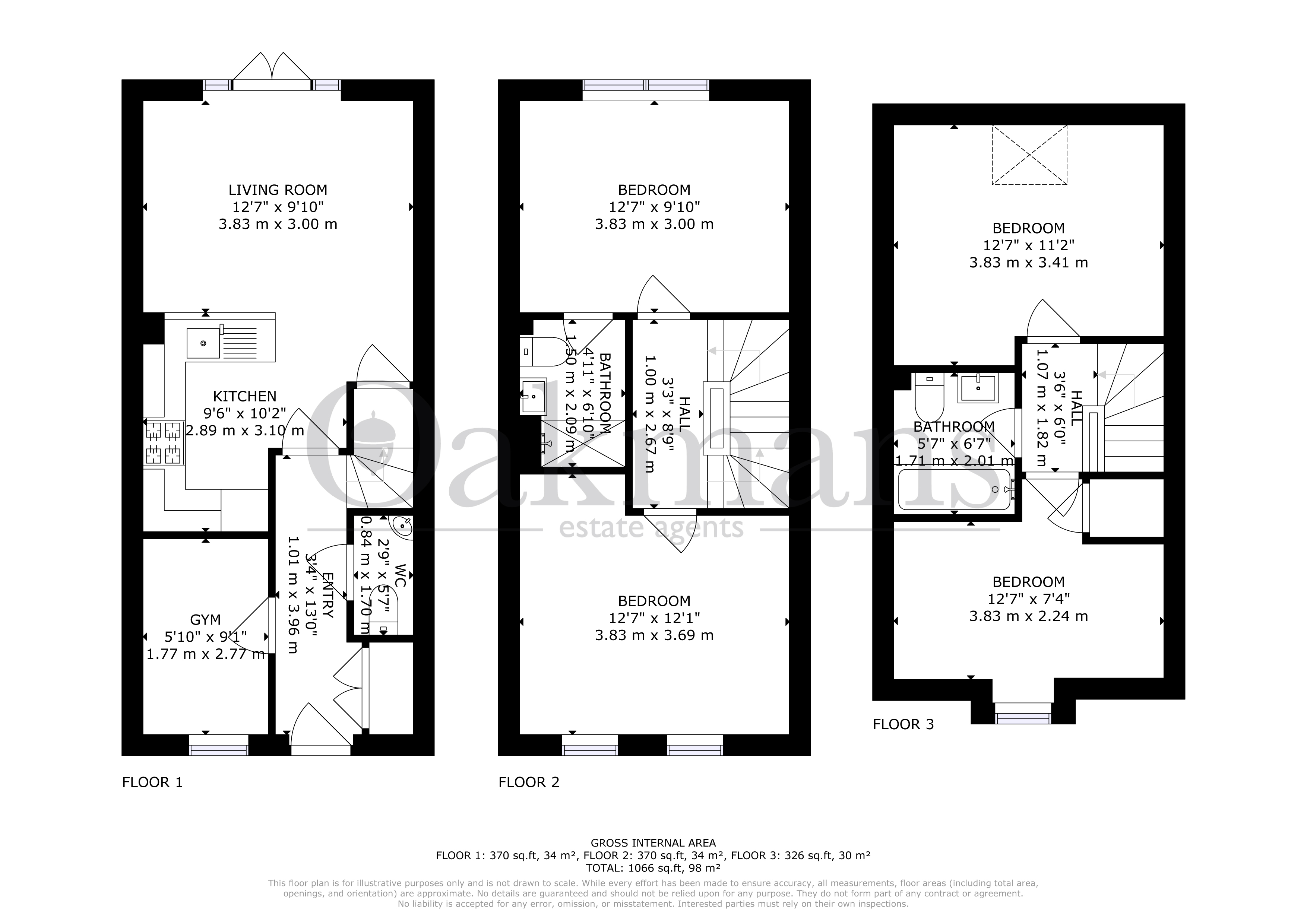 45, HOPE STREET, BIRMINGHAM floorplan