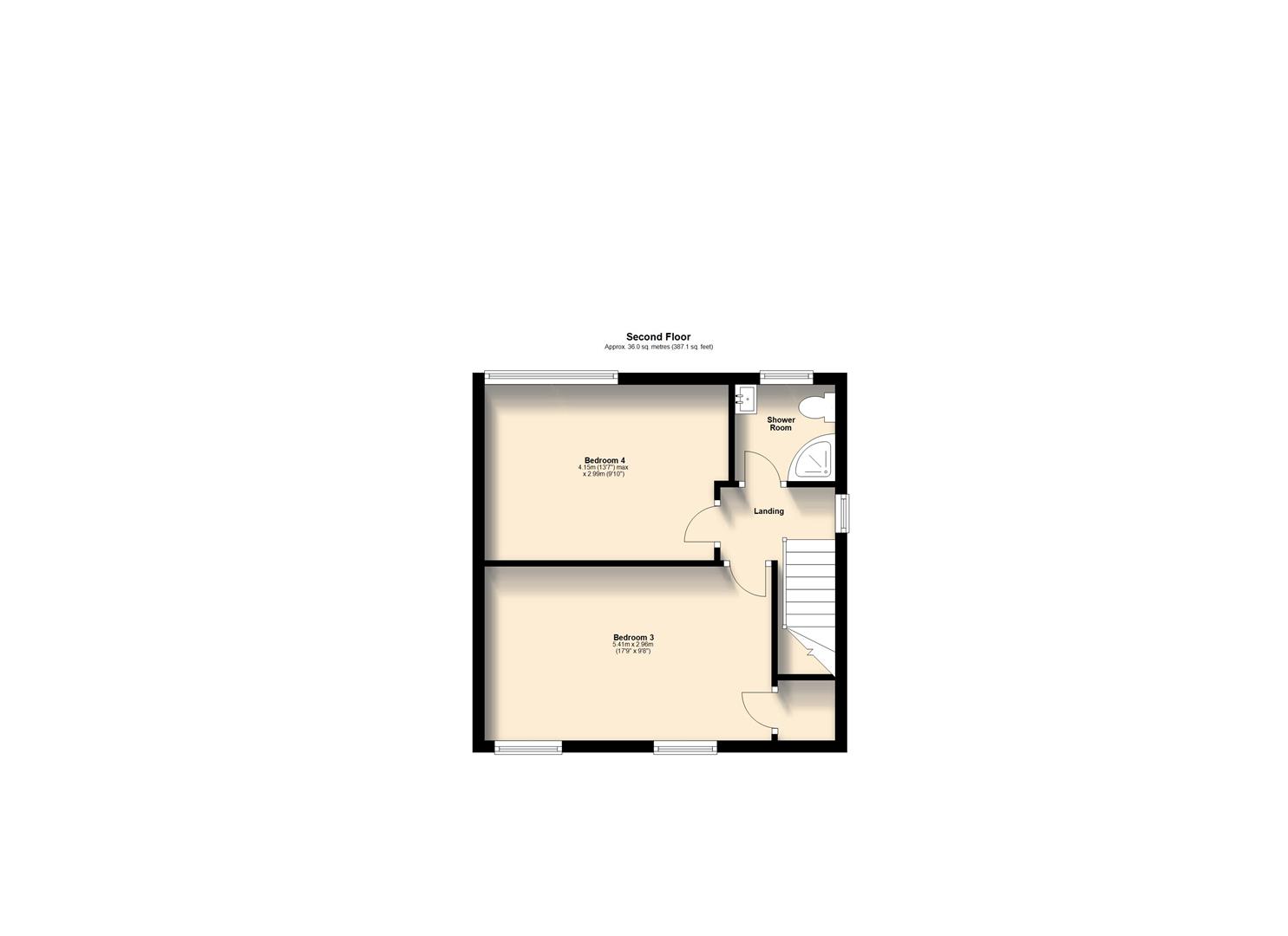 60, Torland Road, Plymouth floorplan