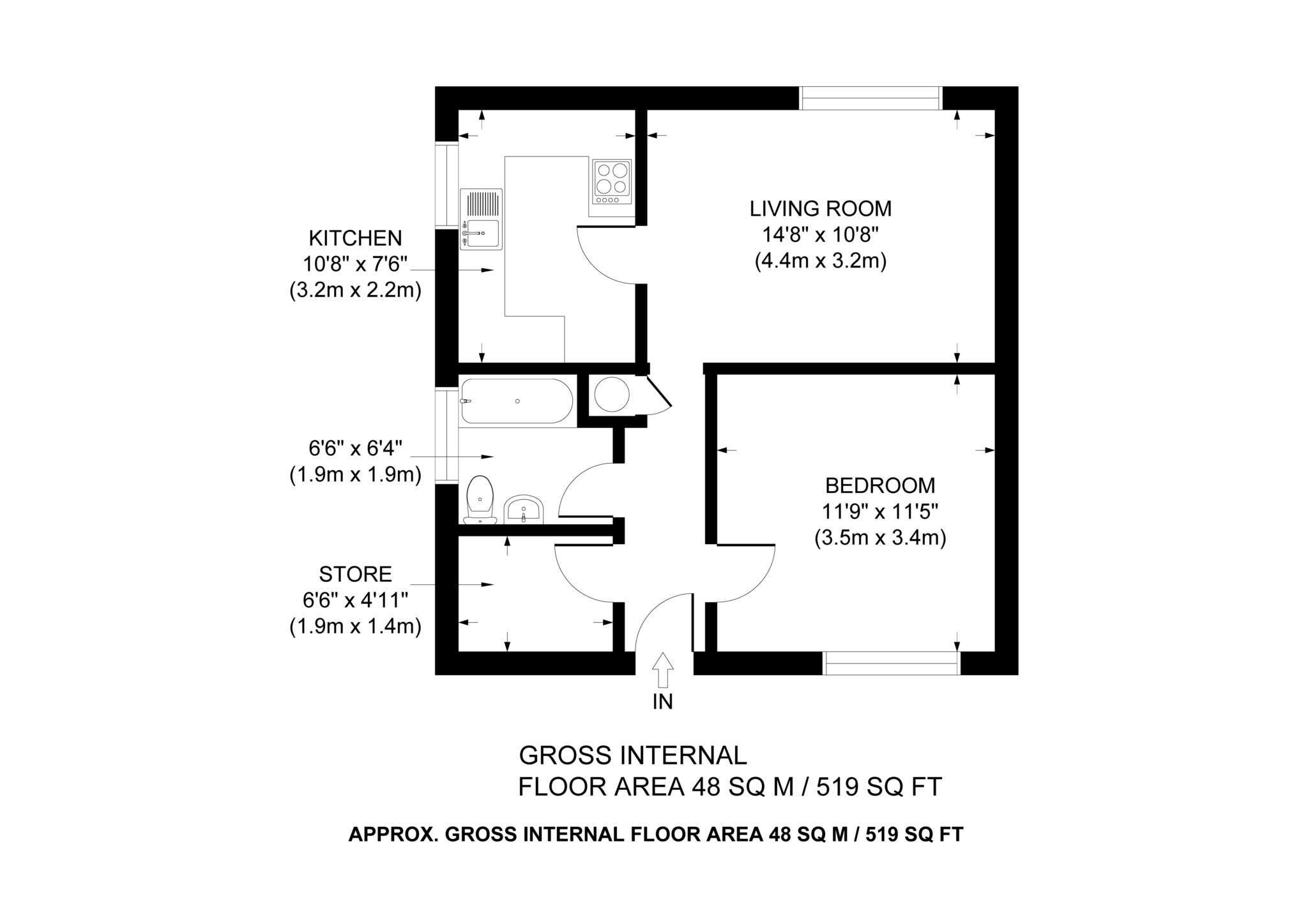 1 bed for sale in Beechwood Way, Aston Clinton, Aylesbury