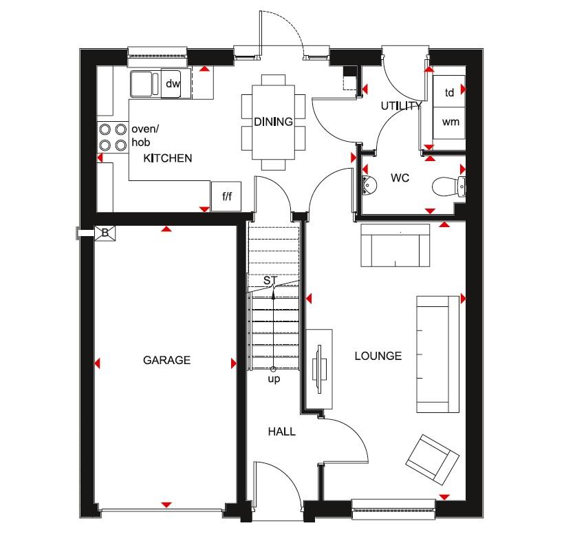 4 Bedrooms Detached house for sale in 